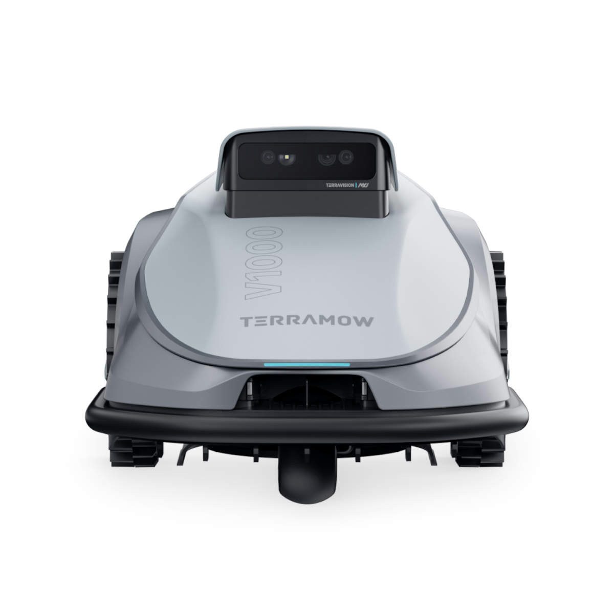 Terramow Rasenmähroboter V1000 Smarter Mähroboter mit KI, Navigationsystem und App-Steuerung, bis 1200 m² Rasenfläche