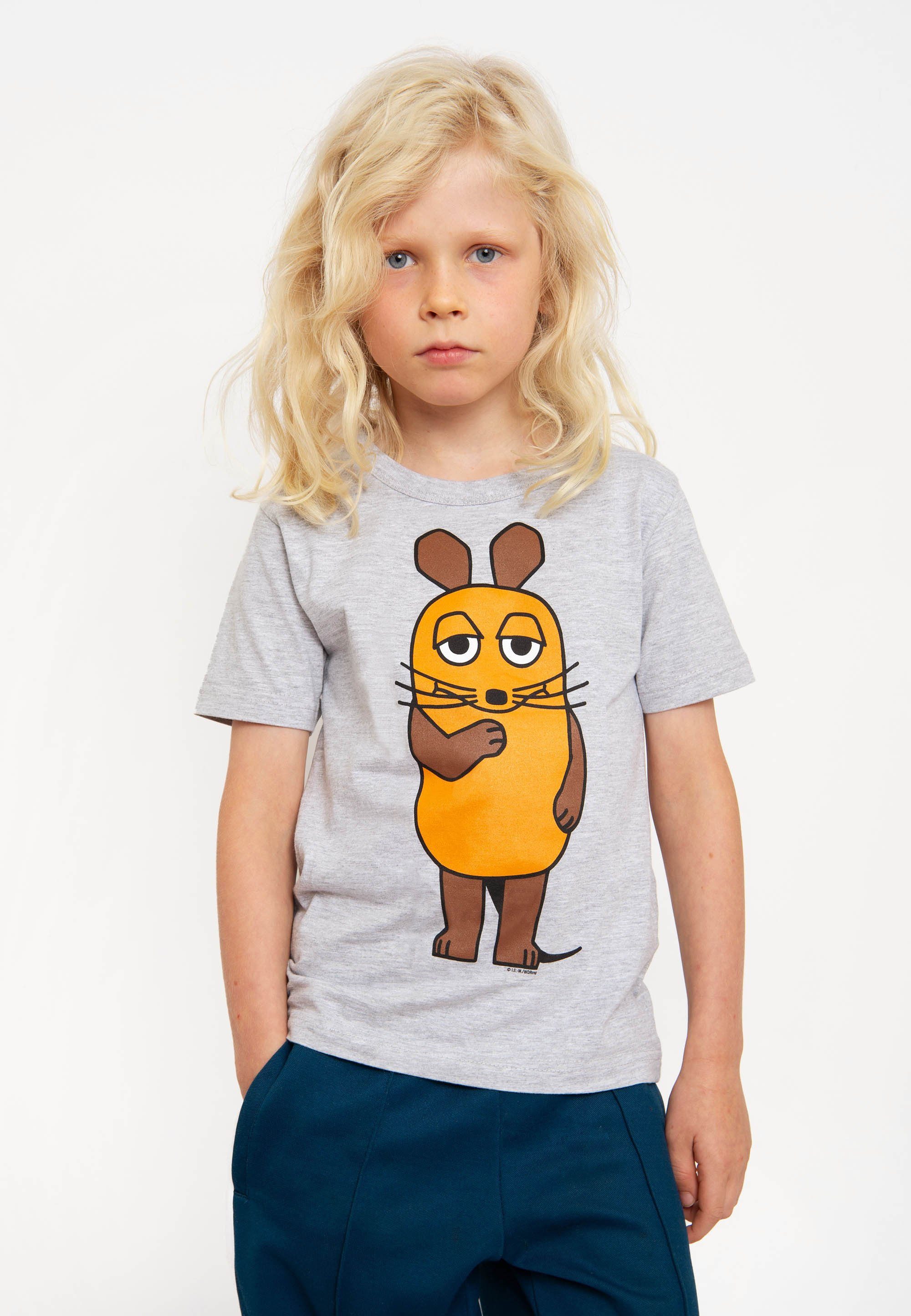 LOGOSHIRT T-Shirt Sendung mit der Maus - Maus mit coolem Print