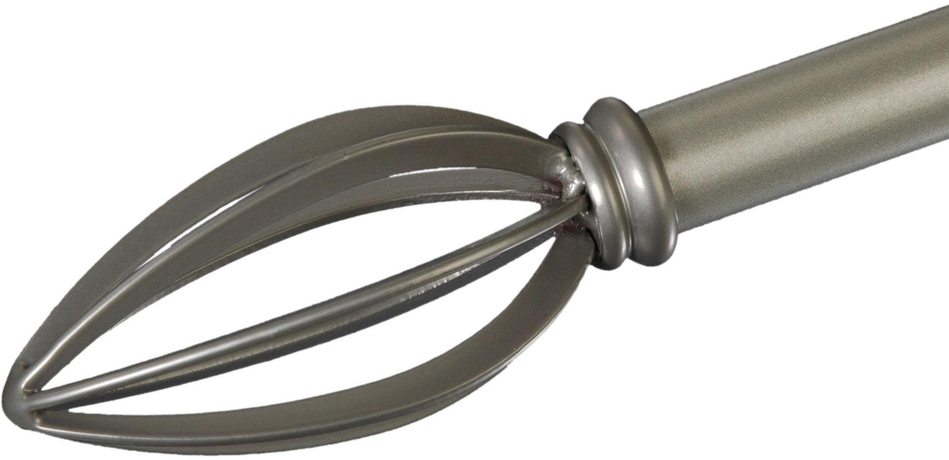 Liedeco Gardinenstangen-Endstück Cast, Gardinen, (Set, 1-St), für Gardinenstangen Ø 20 mm