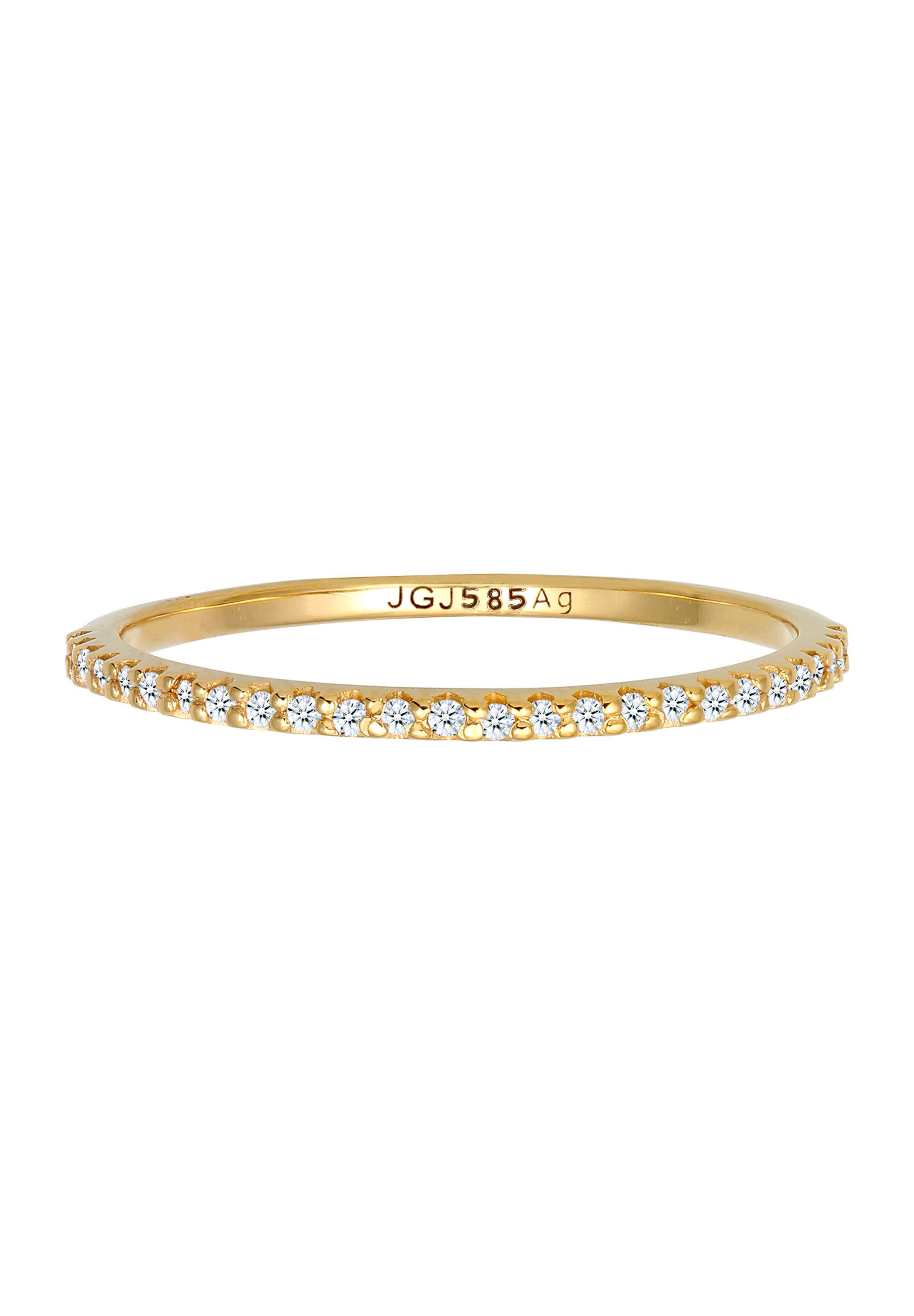 Elli DIAMONDS Diamantring Memoire Diamanten Brillantschliff günstig online kaufen