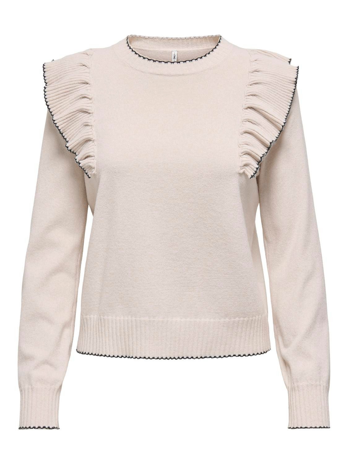 ONLY Strickpullover ONLAMA LIFE LS O-NECK günstig online kaufen