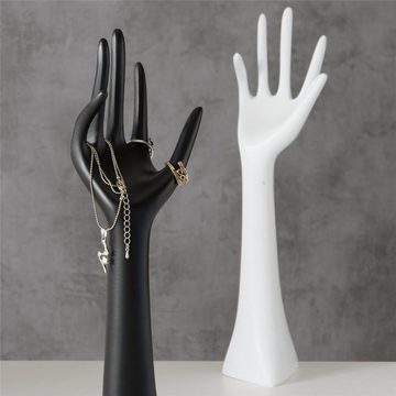 BOLTZE Schmuckständer Hand, in Weiß, für Ketten, Ringe, Armbänder