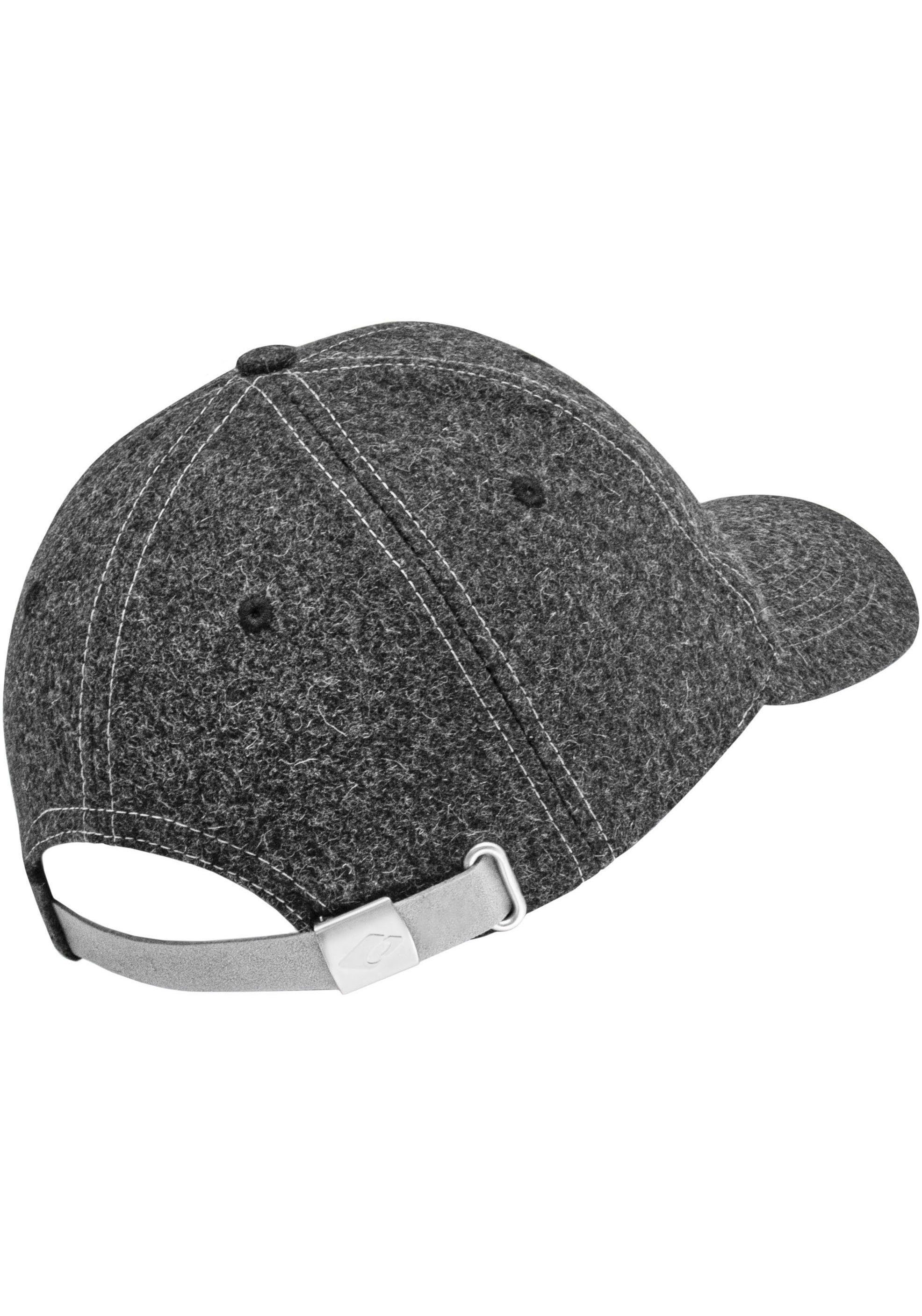 chillouts Baseball Cap Mateo Hat dark Wasserabweisendes grey Material