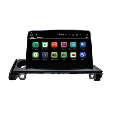 TAFFIO Für Mazda 6 10" Touchscreen Android Radio GPS USB Bluetooth Carplay Einbau-Navigationsgerät