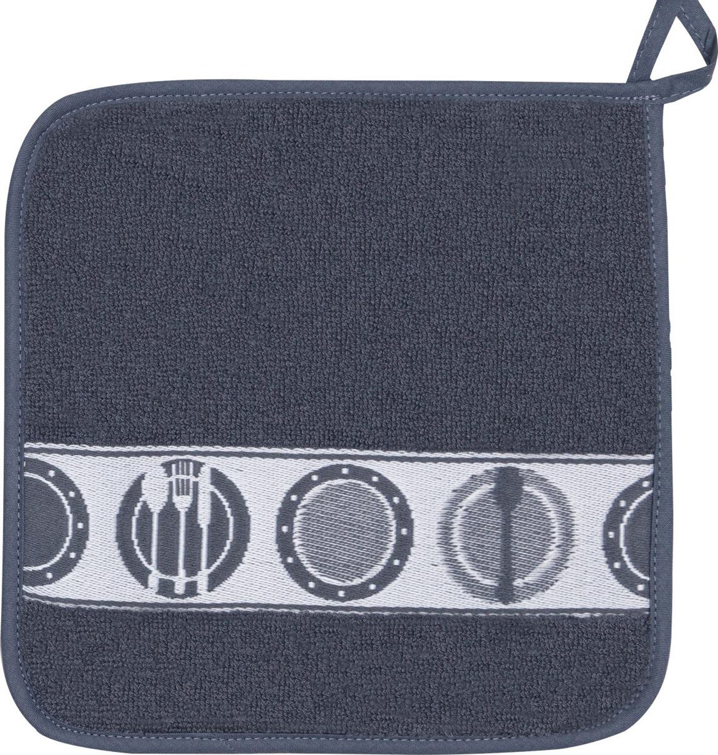 Kracht Topflappen Teller, (2-tlg., 2-teilig), 2er Set Topflappen, Baumwoll günstig online kaufen