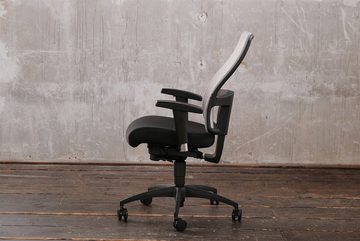 KAWOLA Schreibtischstuhl RINO, Bürostuhl drehbar schwarz