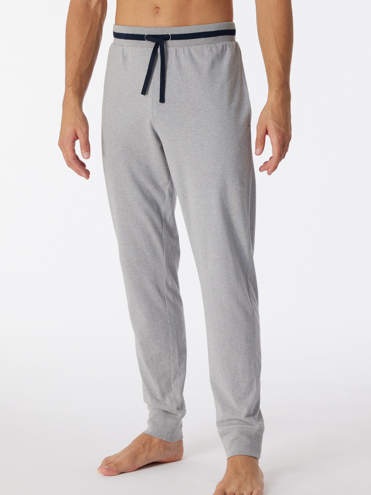 Pyjamahose pyjama grau-mel. Relax & schlaf-hose Mix schlaf-hose Schiesser