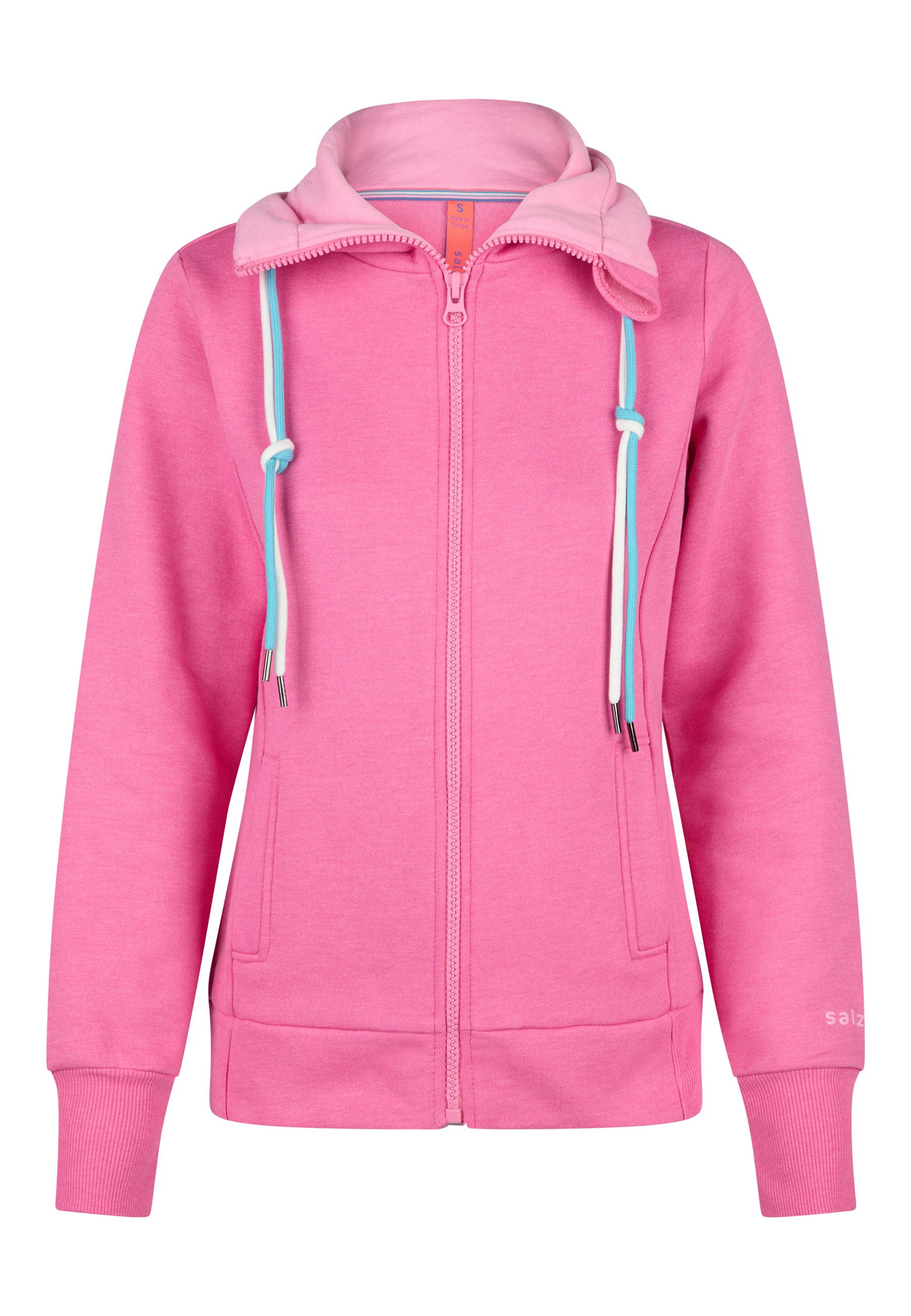 salzhaut Sweatjacke TAASEN Damen Gerade weiche, bequeme Sweatjacke, Hoodiej günstig online kaufen
