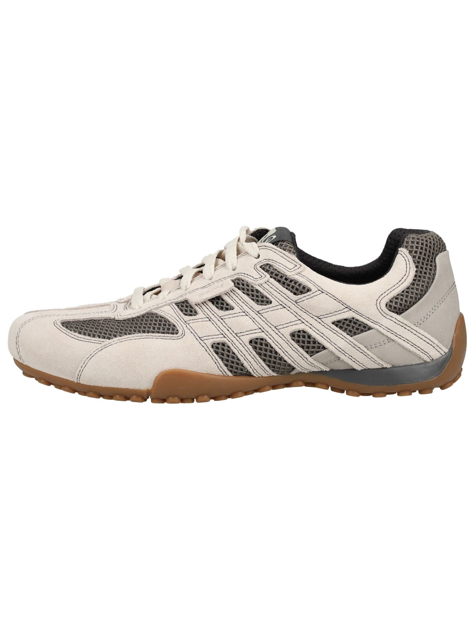 Geox Geox Sneaker Leder/Mesh Sneaker