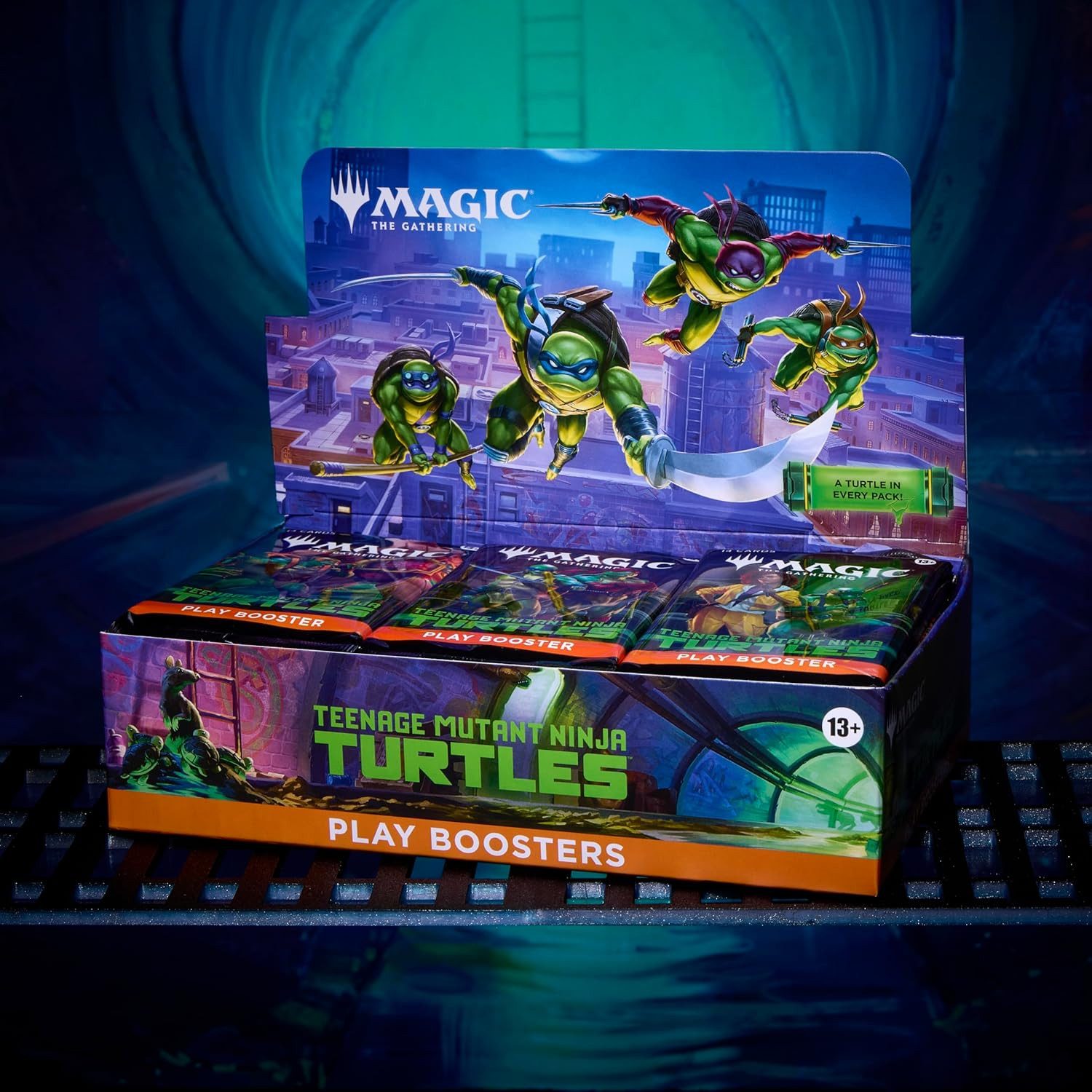 Magic the Gathering Sammelkarte Teenage Mutant Ninja Turtles Play Booster Display Englisch, Includes 30 Play Booster Packs