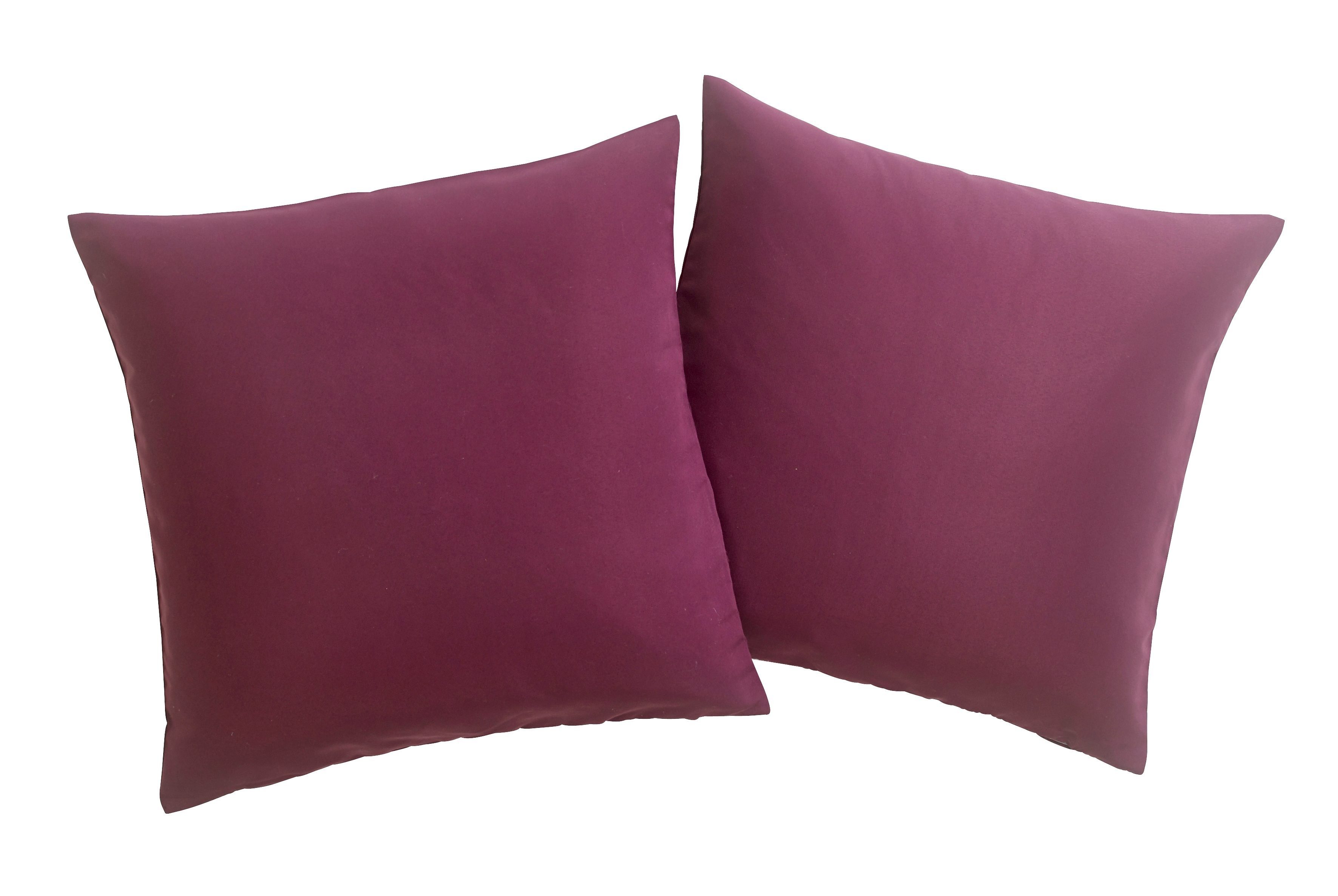 my home Dekokissen Raja, einfarbig, Kissenhüllen günstig online kaufen