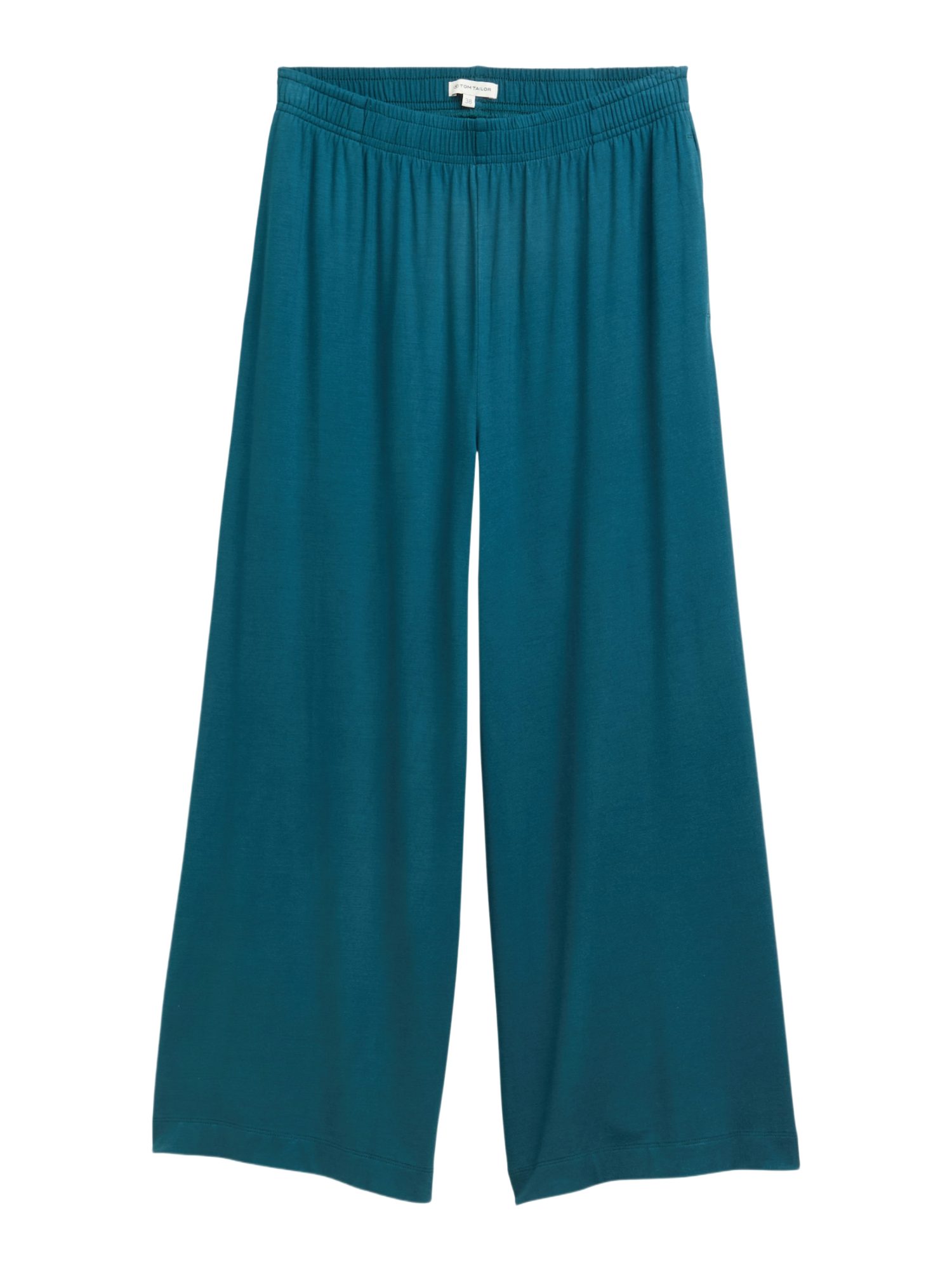 TOM TAILOR Bermudas W blau,Casual,Viskose,Unifarben,Regular Fit,Hoch