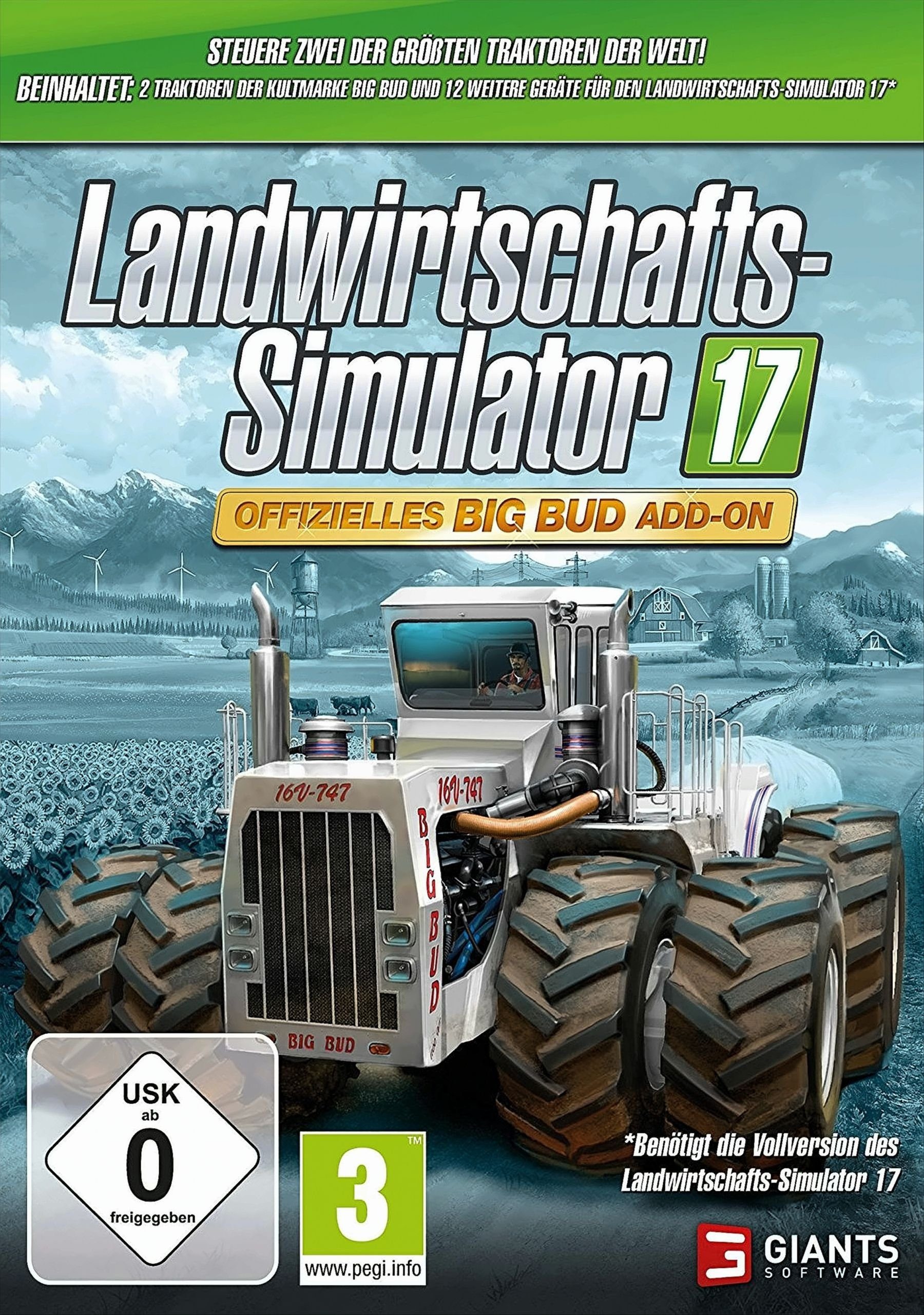 Landwirtschafts-Simulator 17: Offizielles Big Bud Add-On PC