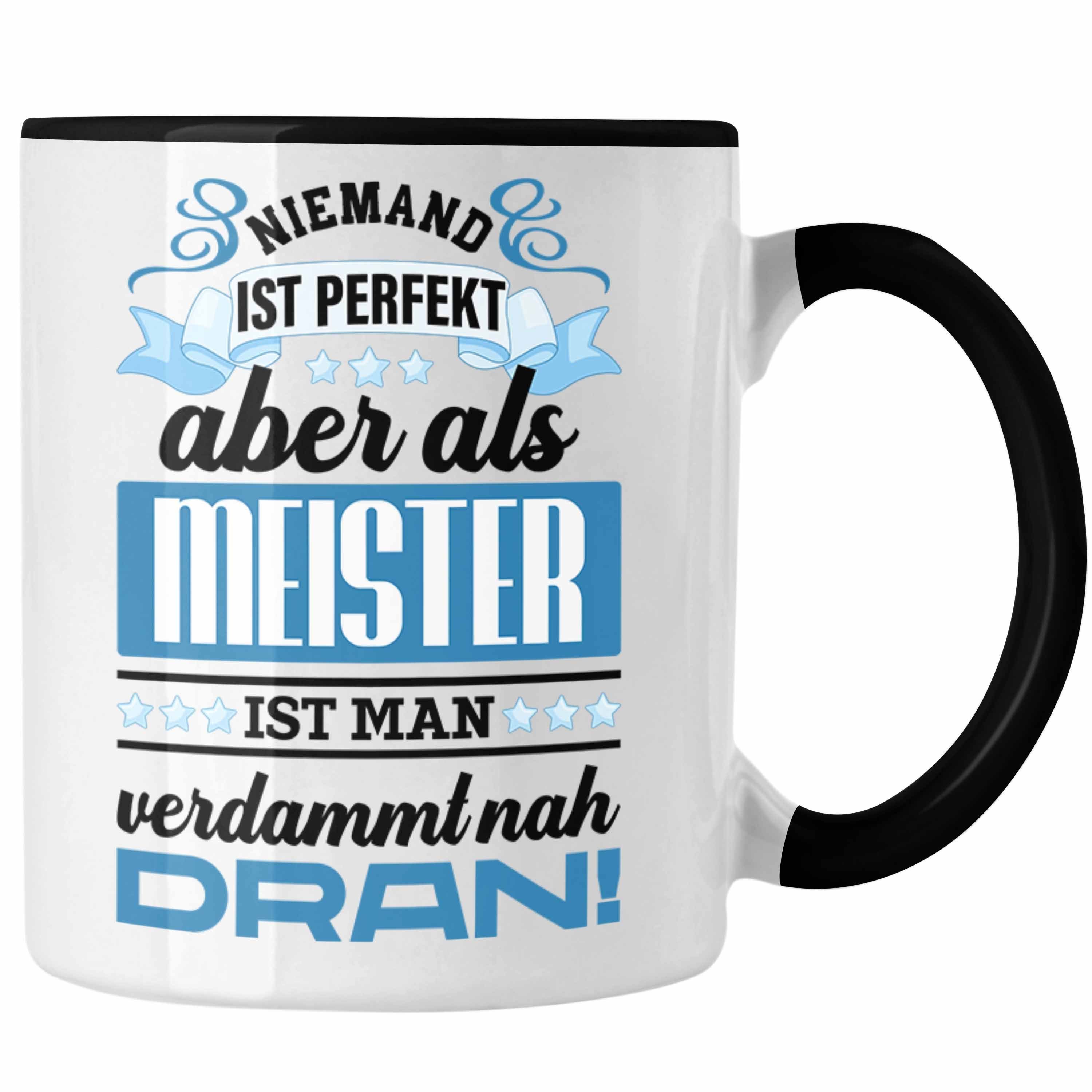 Trendation Tasse Trendation - Meisterprüfung Bestanden Geschenke Meister Prüfung Tasse