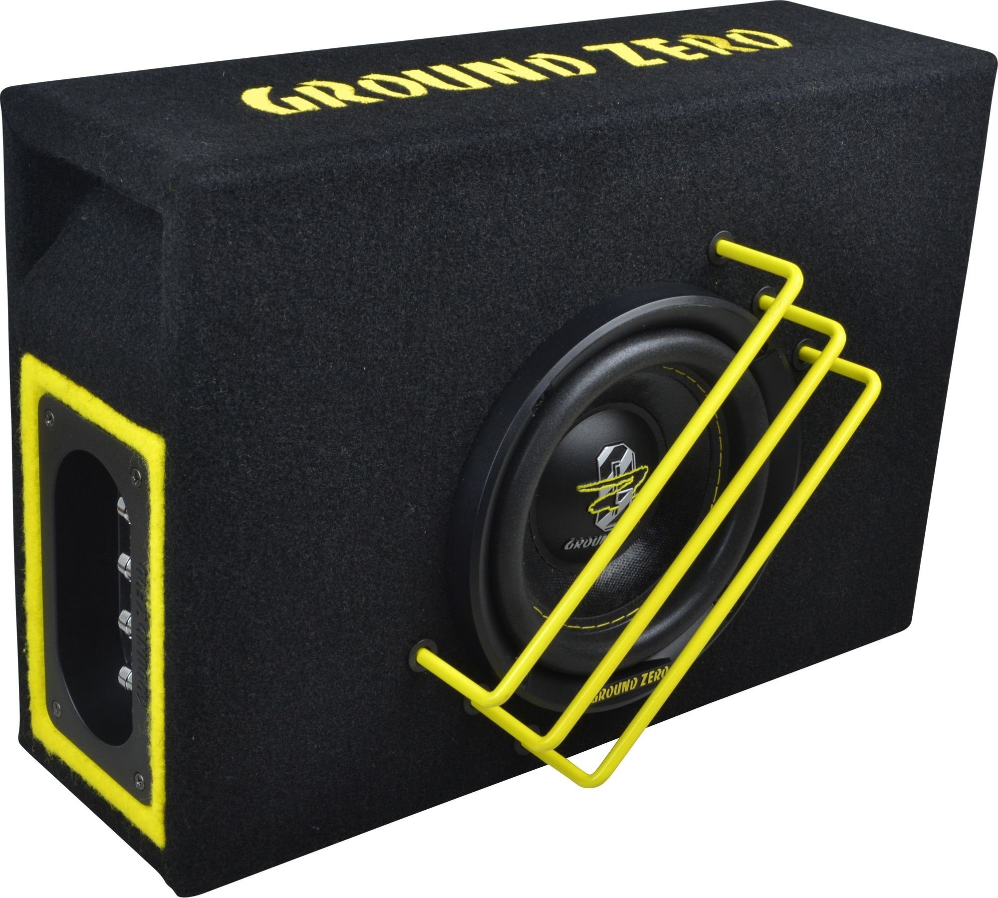 Ground Zero GZRB16SPL 16,5cm Gehäuse Bassreflex Auto-Subwoofer (16cm max.:700)