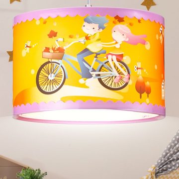 etc-shop LED Pendelleuchte, Leuchtmittel inklusive, Warmweiß, 6,5 Watt Decken Pendel Hänge Lampe Kinderzimmer Leuchte Spielzimmer