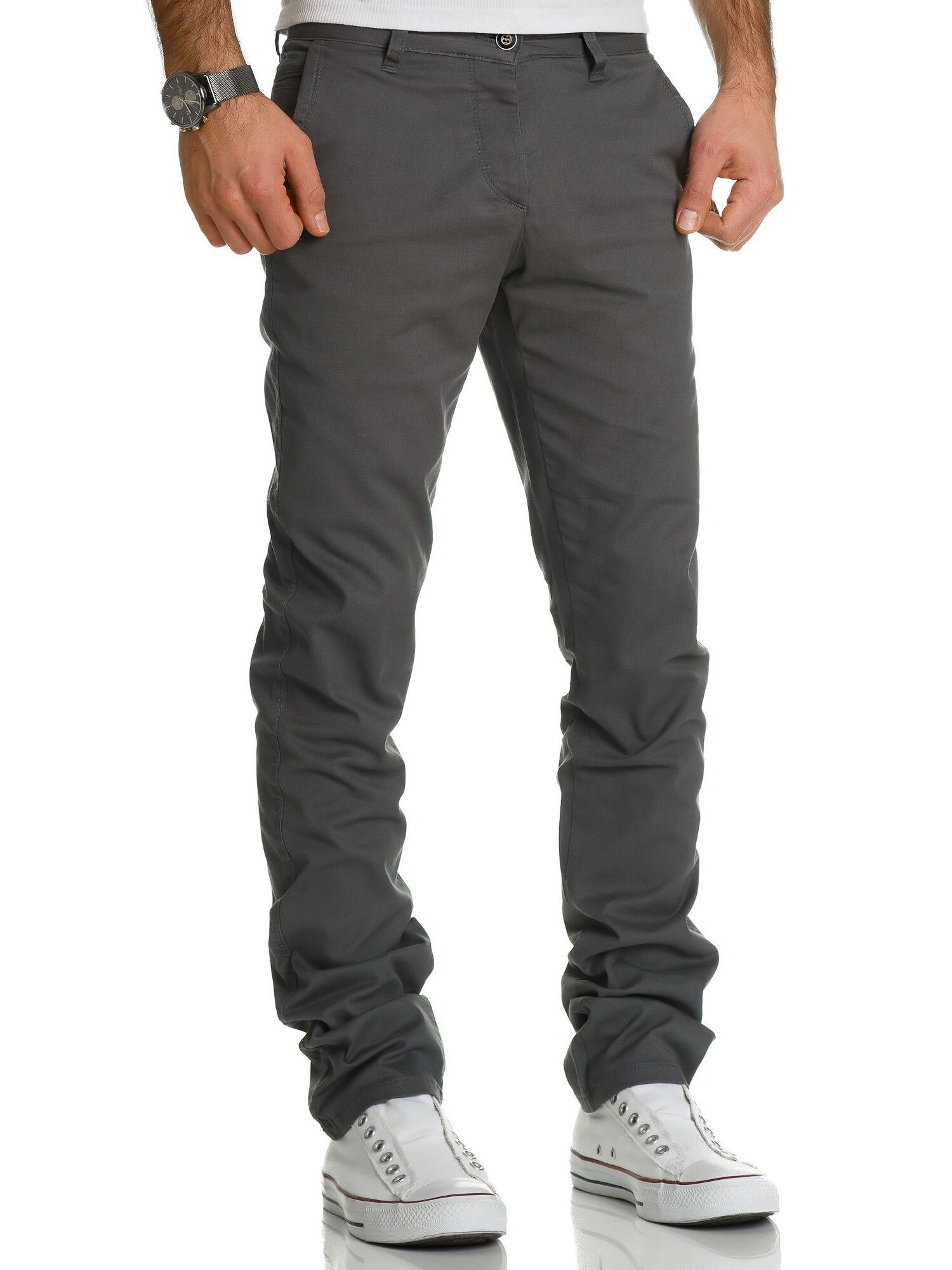 REPUBLIX Chinohose ANDREW Herren Jeans Hose im Regular Slim-Fit Schnitt günstig online kaufen
