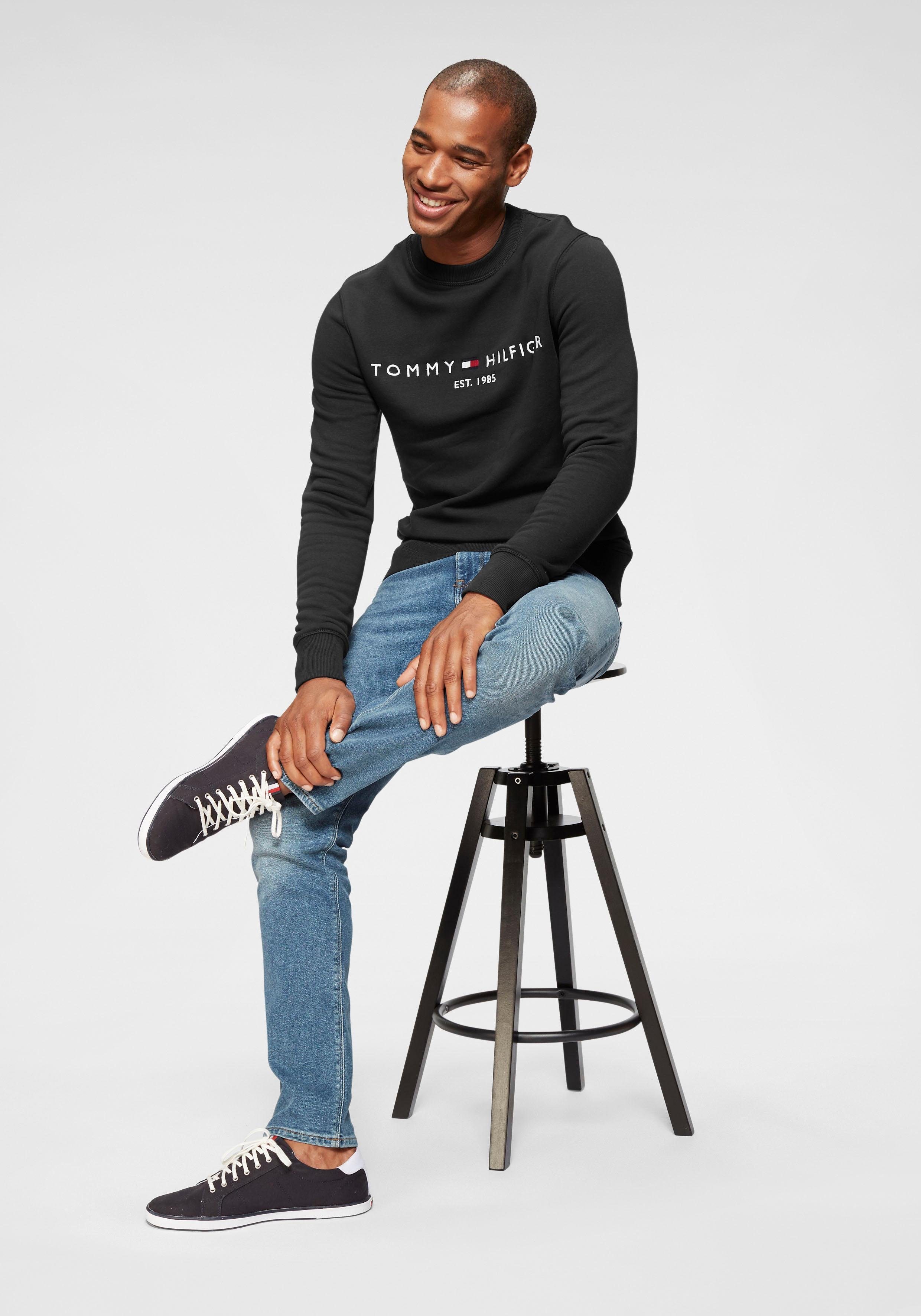 Tommy Hilfiger H2285ARLOW 1D Sneaker, Freizeitschuh, Halbschuh, Schnürer mit seitlicher Flaggen-Stickerei