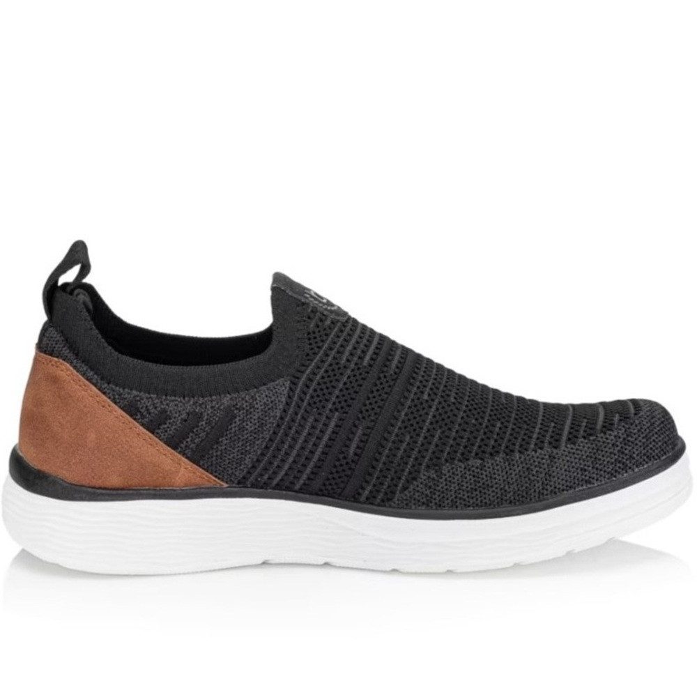 Herren Halbschuhe Turnschuhe Freizeit Spazieren 321-ASE61-6950 1063 Slip-On Sneaker