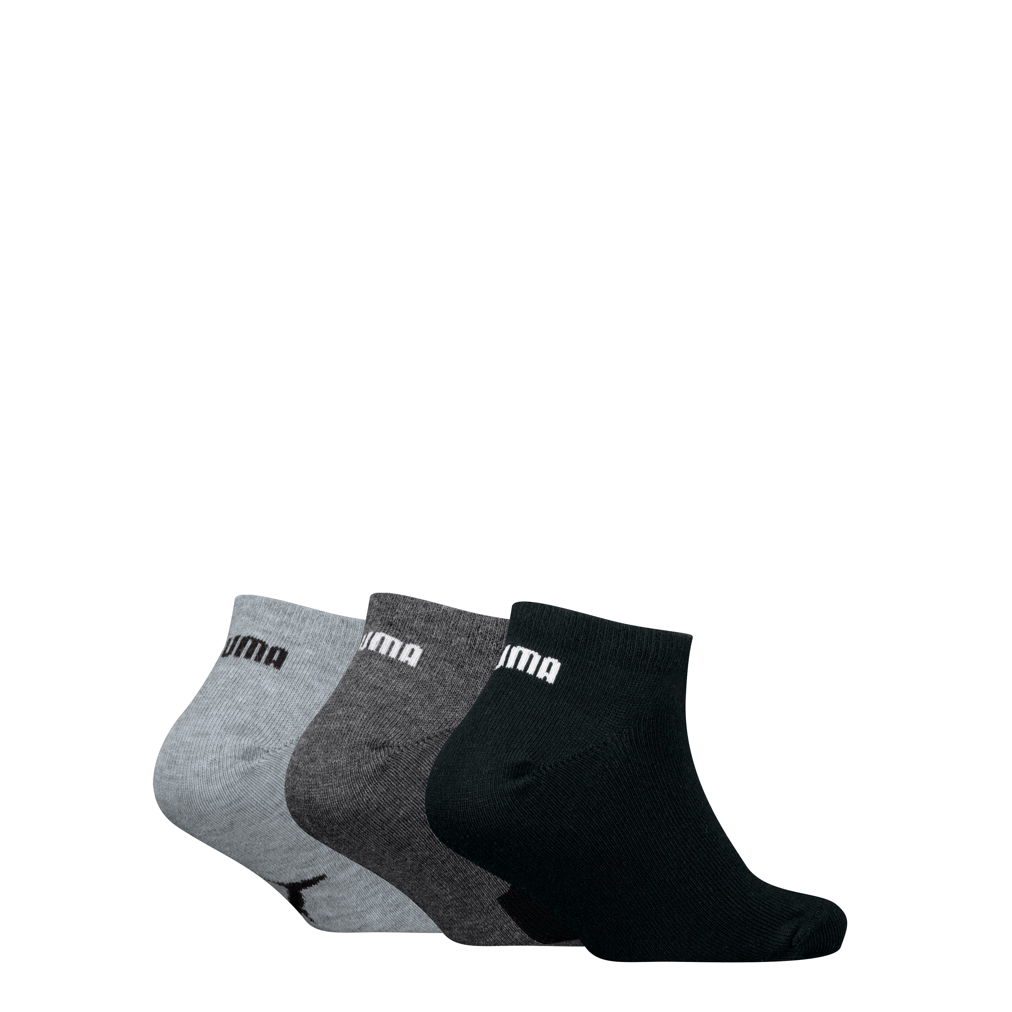 PUMA Sneakersocken PUMA KIDS BWT SNEAKER 3P (3 Paar) Flache Zehennähte, Logo