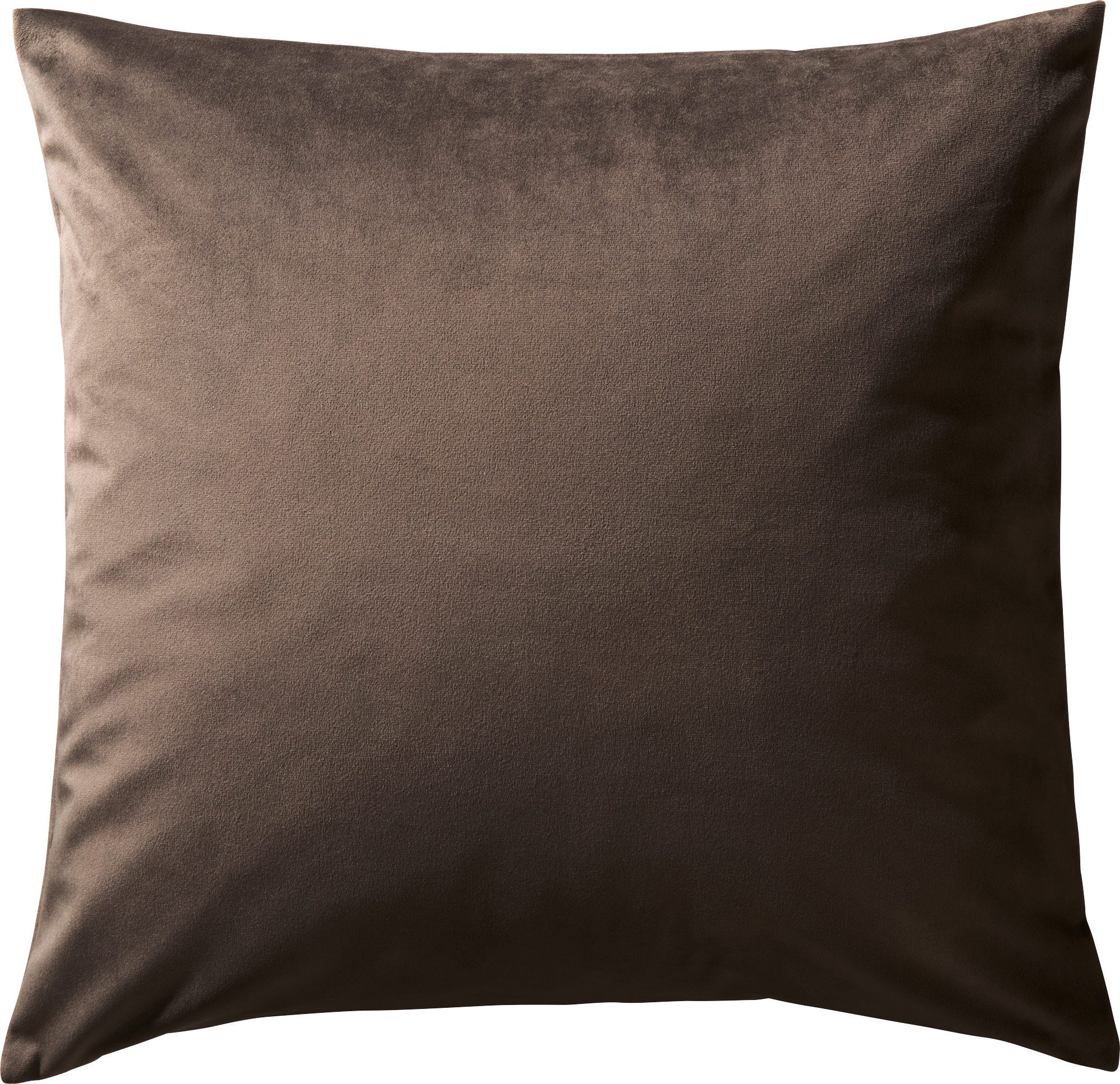 REDBEST Kissenbezug Kissenhülle "Kingsville", Nicky-Velours Uni günstig online kaufen