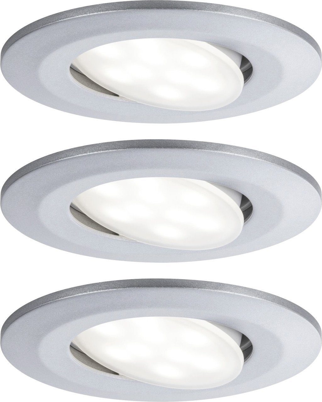 LED Einbaustrahler Paulmann HomeSpa 3er Set LED Einbauleuchte Calla