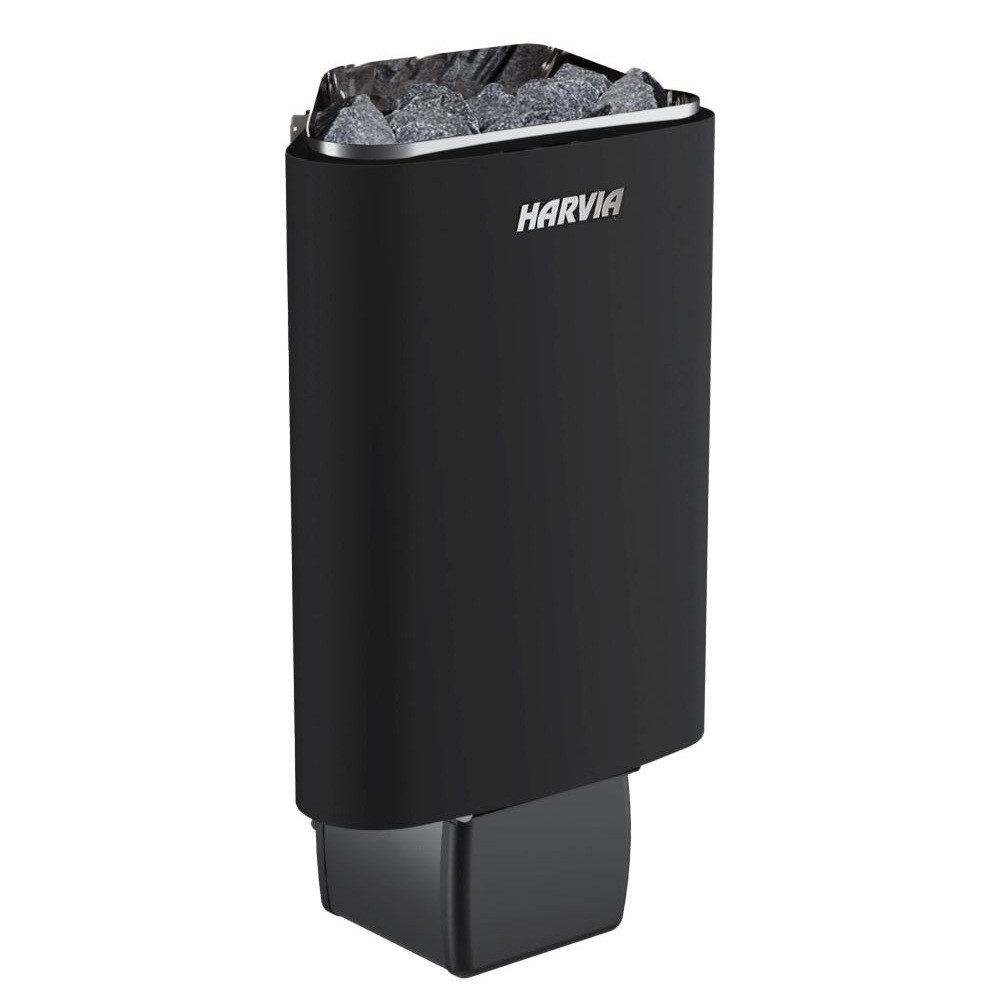 HARVIA Saunaofen Delta D23E Elektro-Saunaofen 2,3 kW, für separates steuergerät, 2,3 kW, externe Steuerung, 2,3-kW-Ecksaunaofen für 1,3–2,5 m³ für externer Steuerung