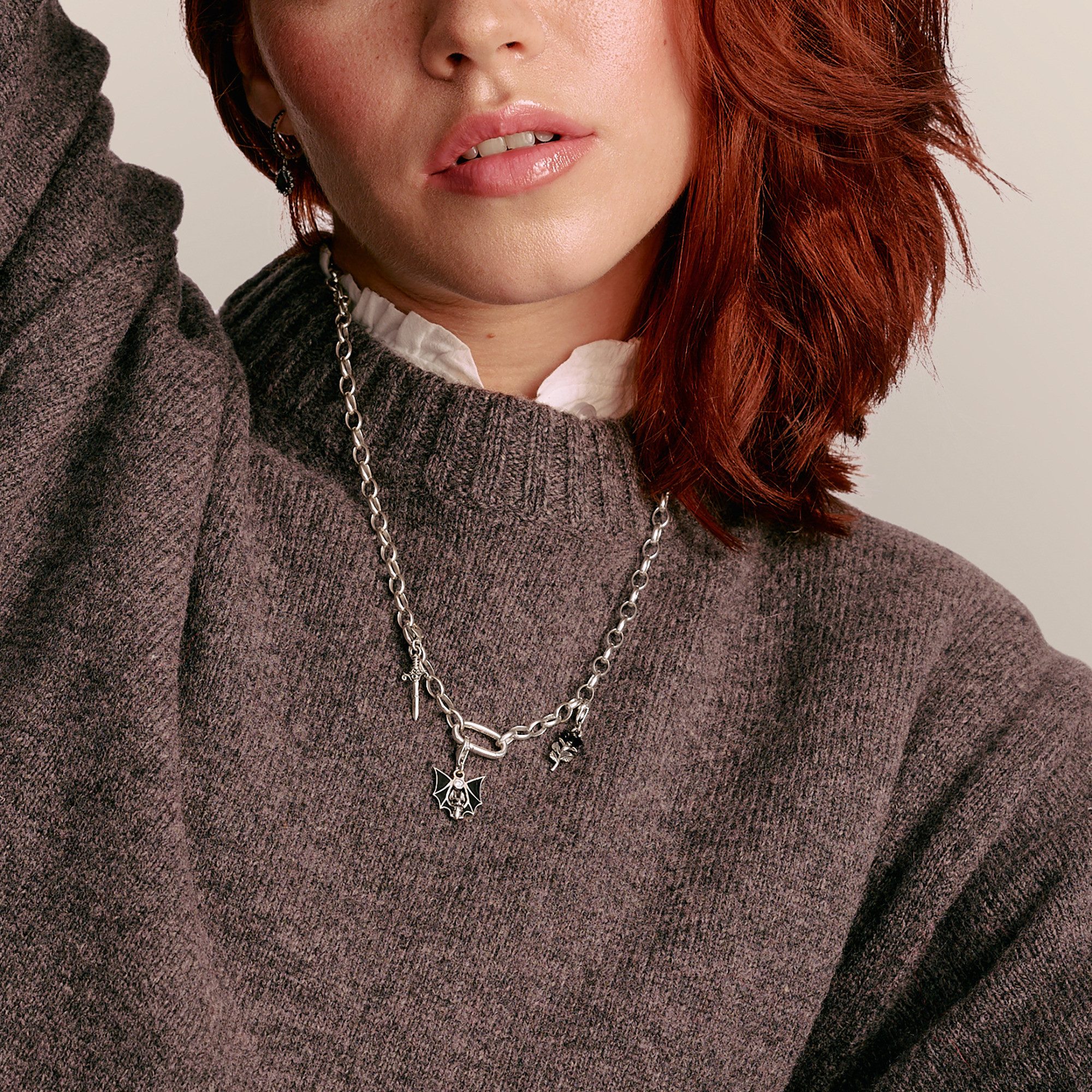 THOMAS SABO Charm-Einhänger True Romance Rose Charm - Original