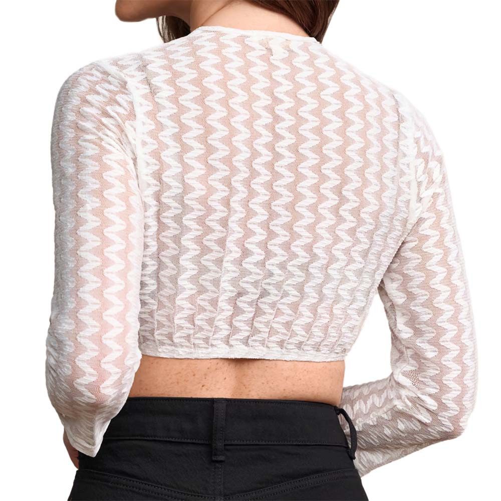 KRÜGER COLLECTION Dirndlbluse Dirndlbluse Erija Dreiviertelarm ecru – Bild 3 von 3