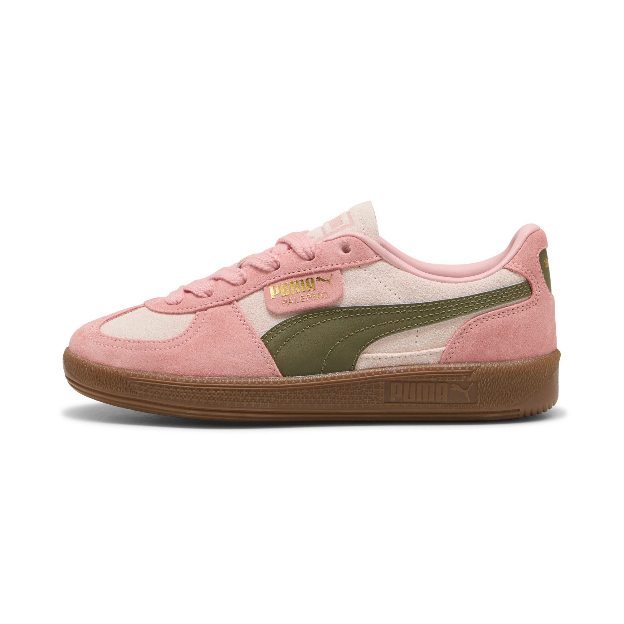 PUMA PALERMO JR Sneaker niedrige Schuhhöhe, mit Schnürung, nicht herausnehmbare Innensohle