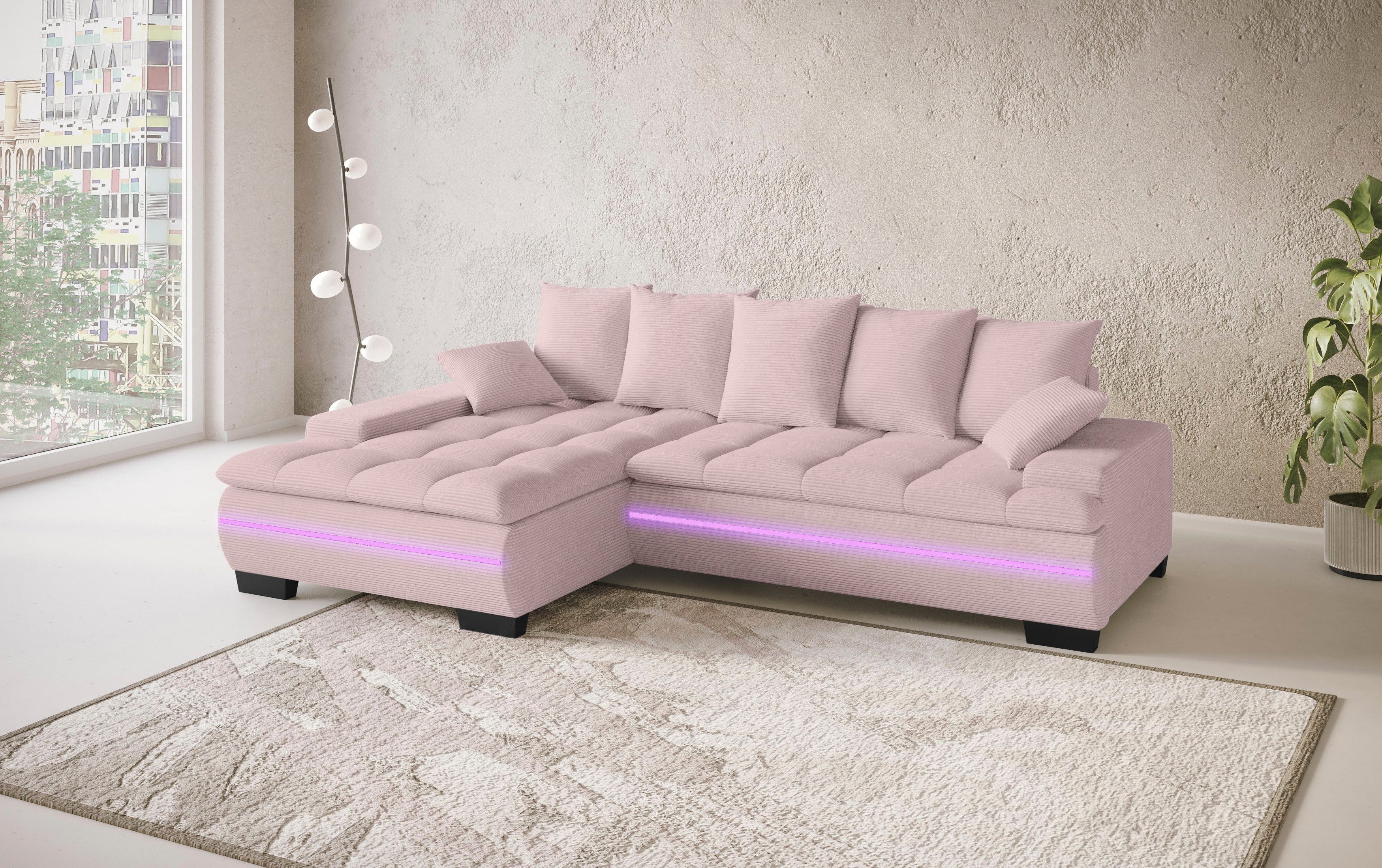Mr. Couch Ecksofa Haiti II, L-Form, günstig online kaufen