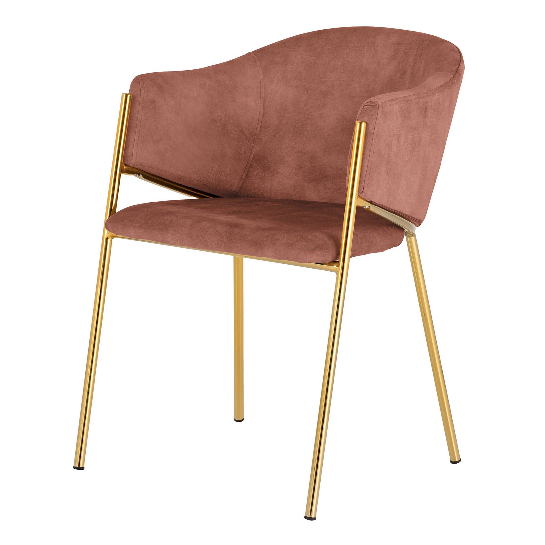 riess-ambiente Esszimmerstuhl NOBLESSE rosé / gold günstig online kaufen