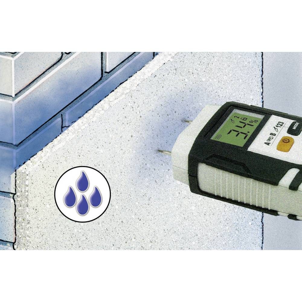 LASERLINER Feuchtigkeitsmesser DampFinder Home Materialfeuchtemessgerät 082.013E