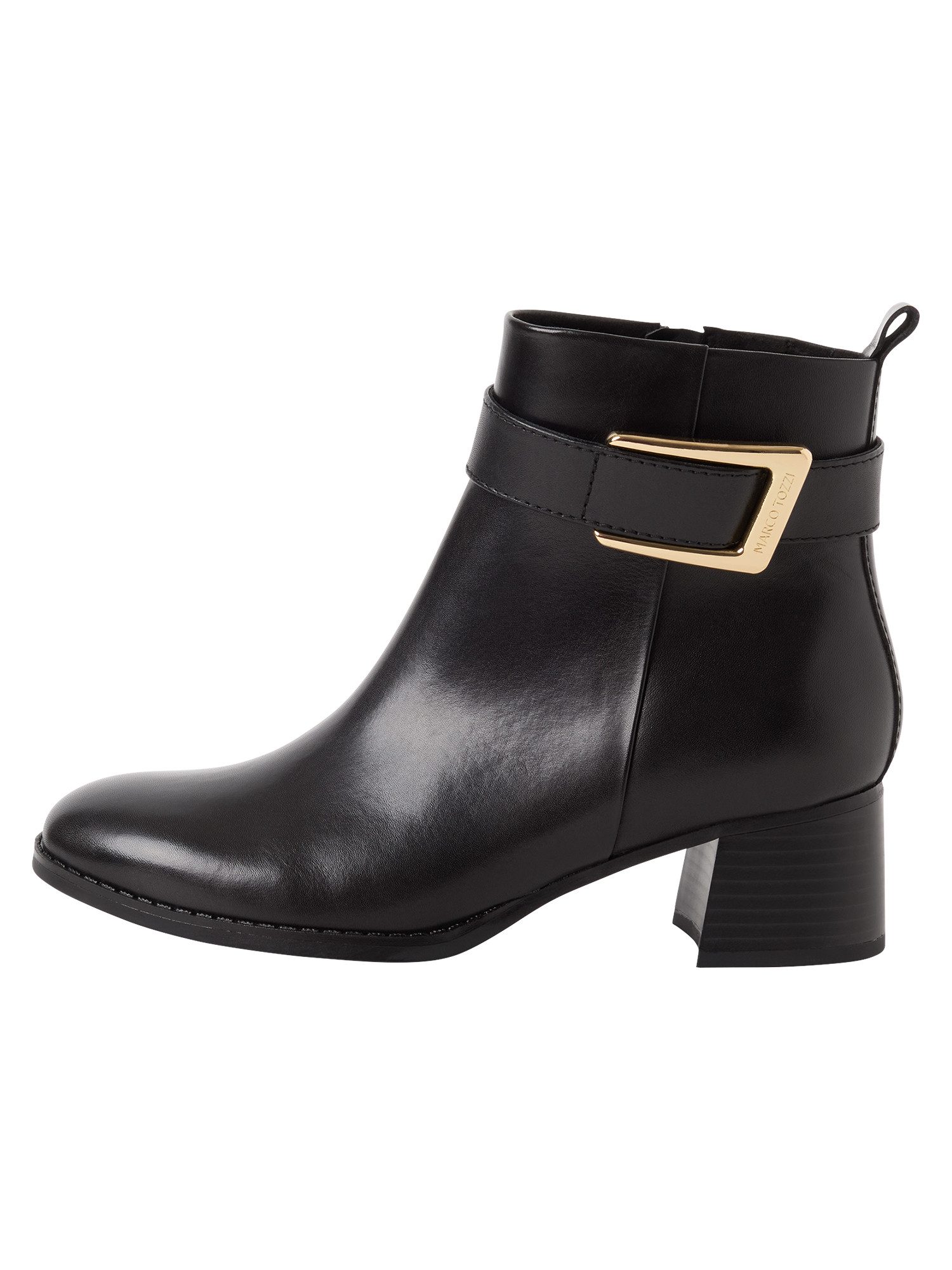 MARCO TOZZI MT FEEL ME aus Leder Blockabsatz 2-25030-47 Stiefelette – Bild 4 von 5