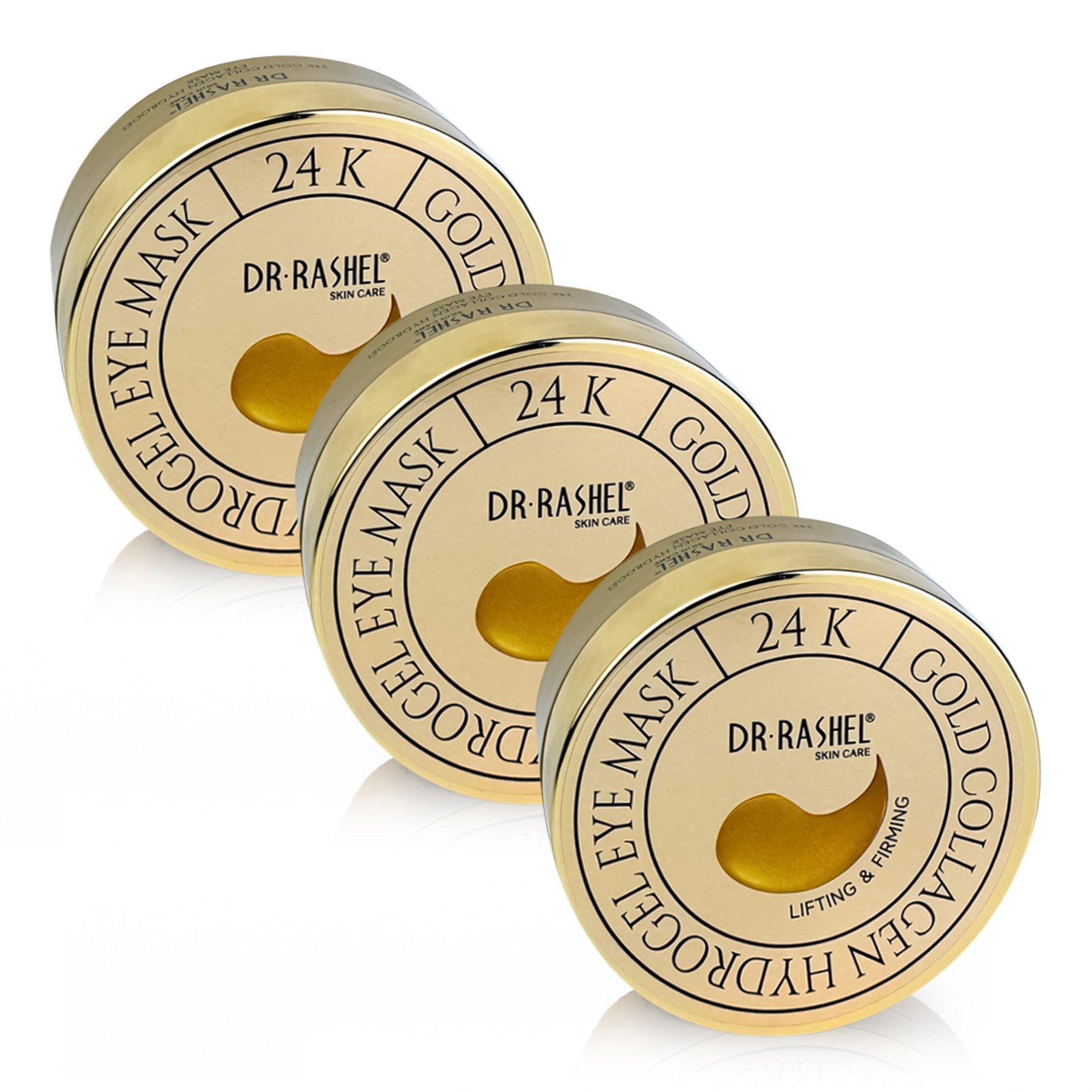 DR RASHEL Augenpads Kollagen Gel Augenpads Augenmaske Anti Aging Anti-Falten Feuchtigkeit, Augenschatten, Falten, Fatigue/Müdigkeit, Flüssigkeitszufuhr