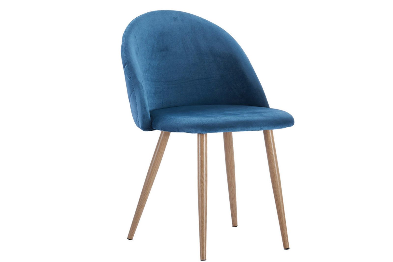 Trelevo® Polsterstuhl Lilly, Stoffbezug Samt, Metallbeine, günstig online kaufen