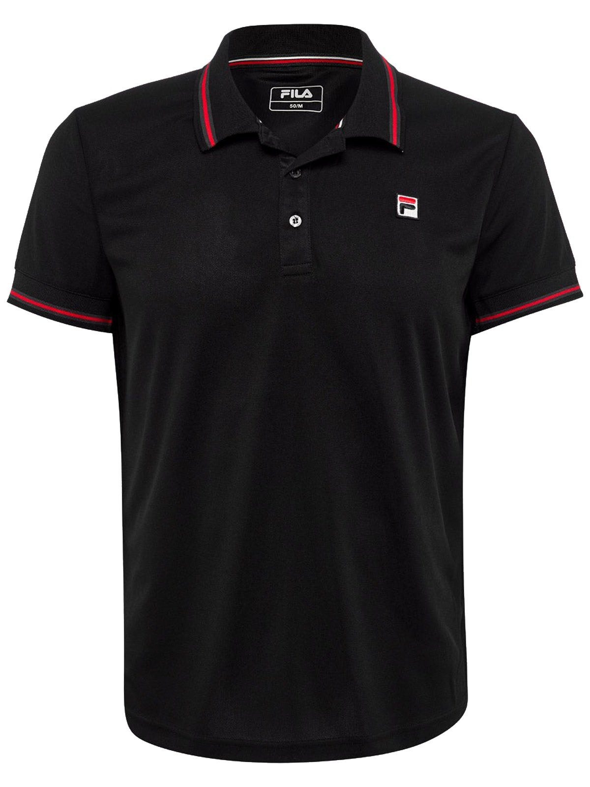 Fila Poloshirt Piro schwarz Herren