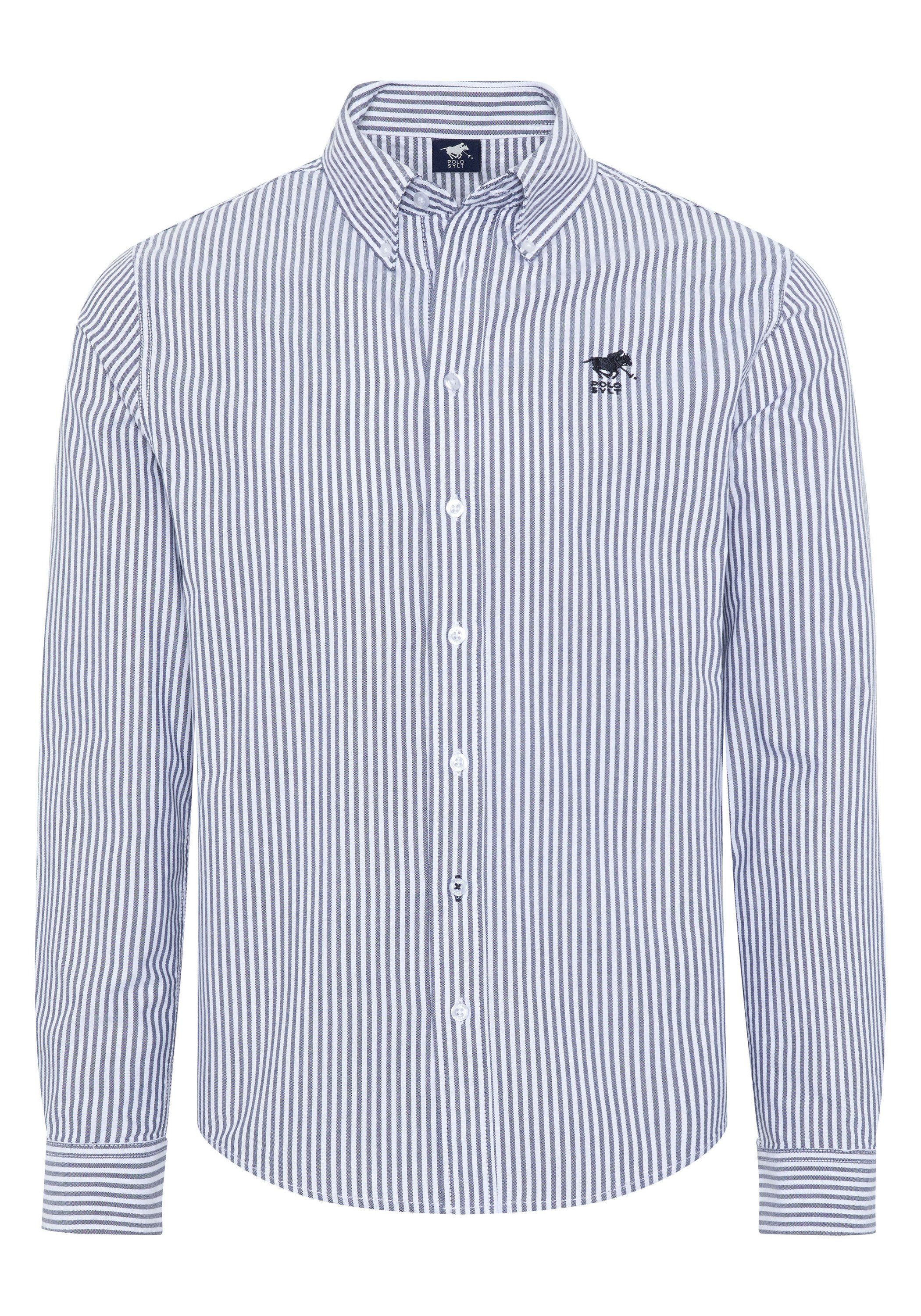 Polo Sylt Langarmhemd mit Streifen günstig online kaufen