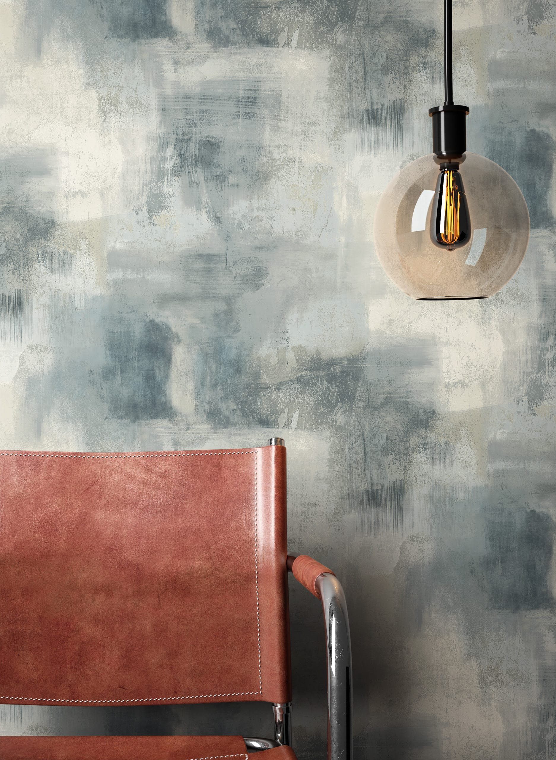 Newroom Vliestapete Shakir Grey Tapete Betonoptik Beton,Zement, Grau Tapete Modern Beton - Betonoptik Betonwand Dunkelgrau Hellgrau Industrial Bauhaus Zement für Wohnzimmer Schlafzimmer Küche, Betonwand