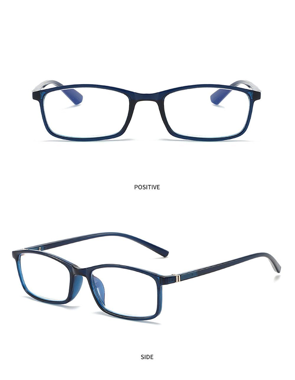 PACIEA Mode presbyopische bedruckte Gläser anti Lesebrille Rahmen blaue