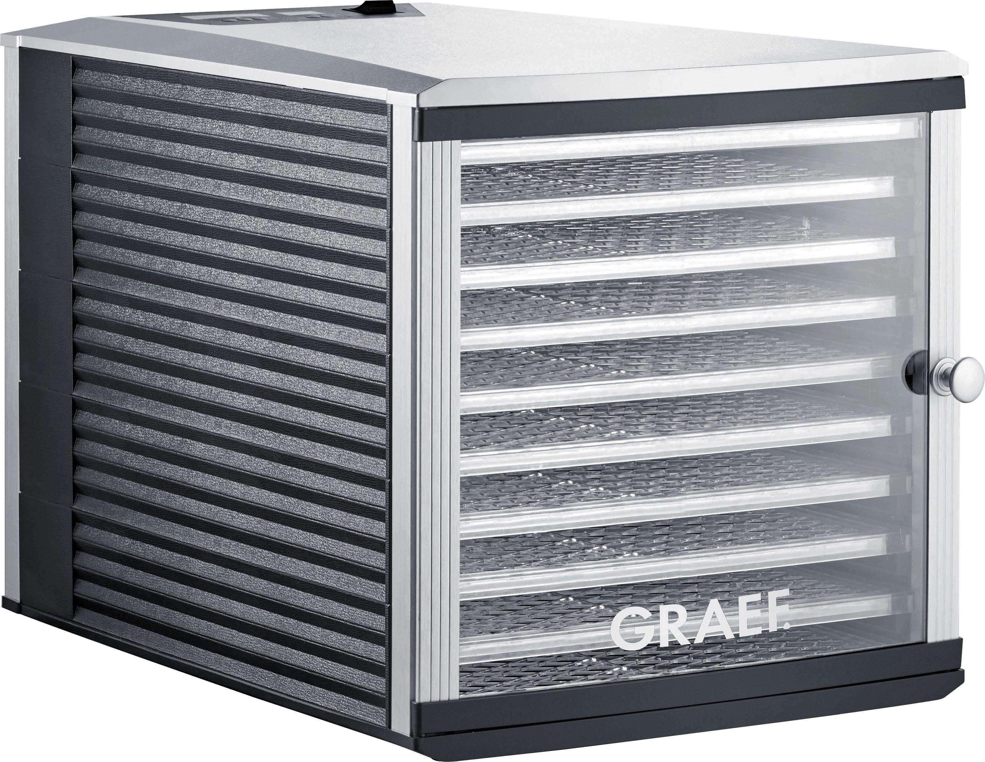 Graef Dörrautomat DA 510 630 W, 10 Etagen, silber