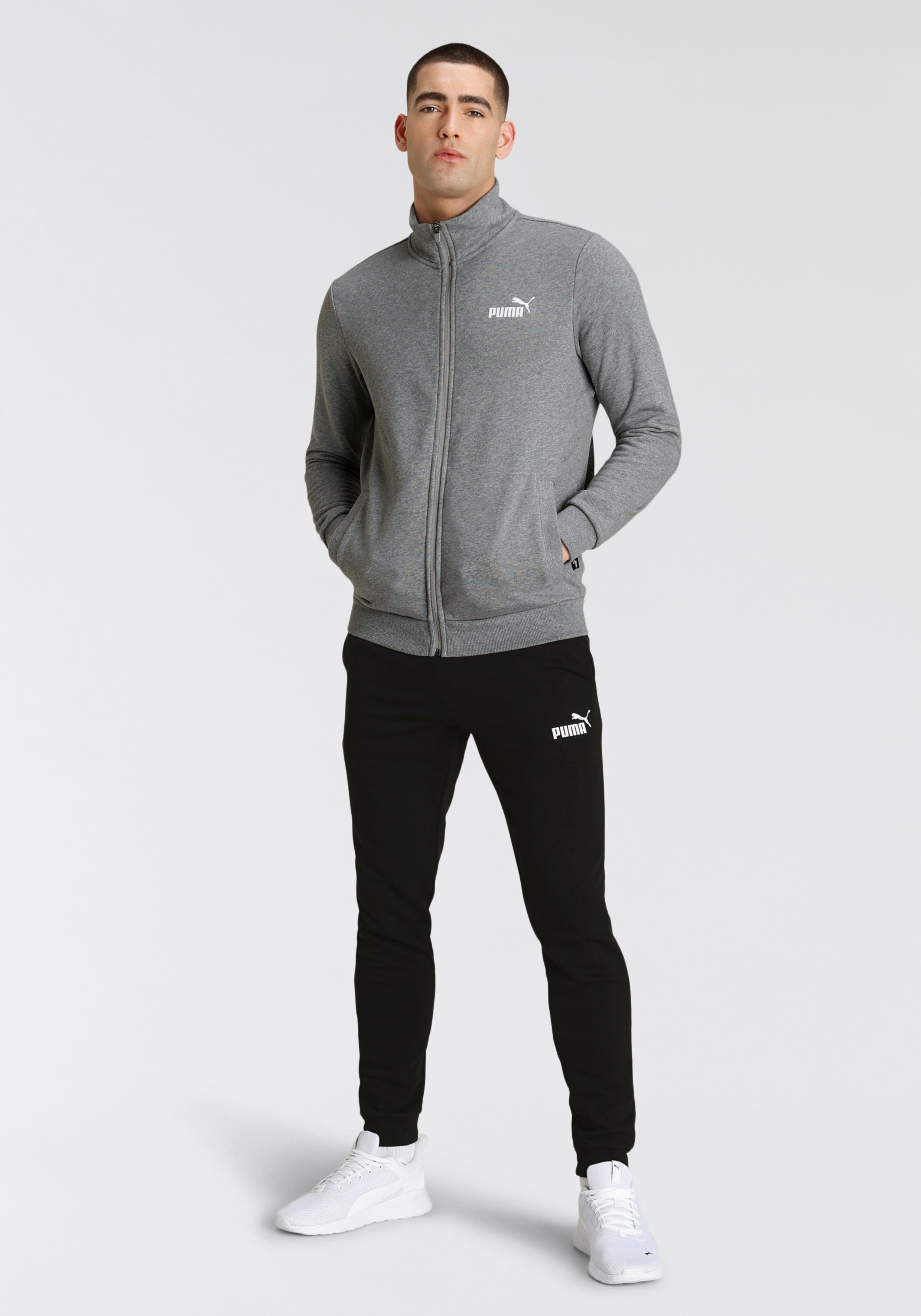 Herren Jogginganzug Cord - Baseball Style Trainingsanzug Für Herbst & Winter