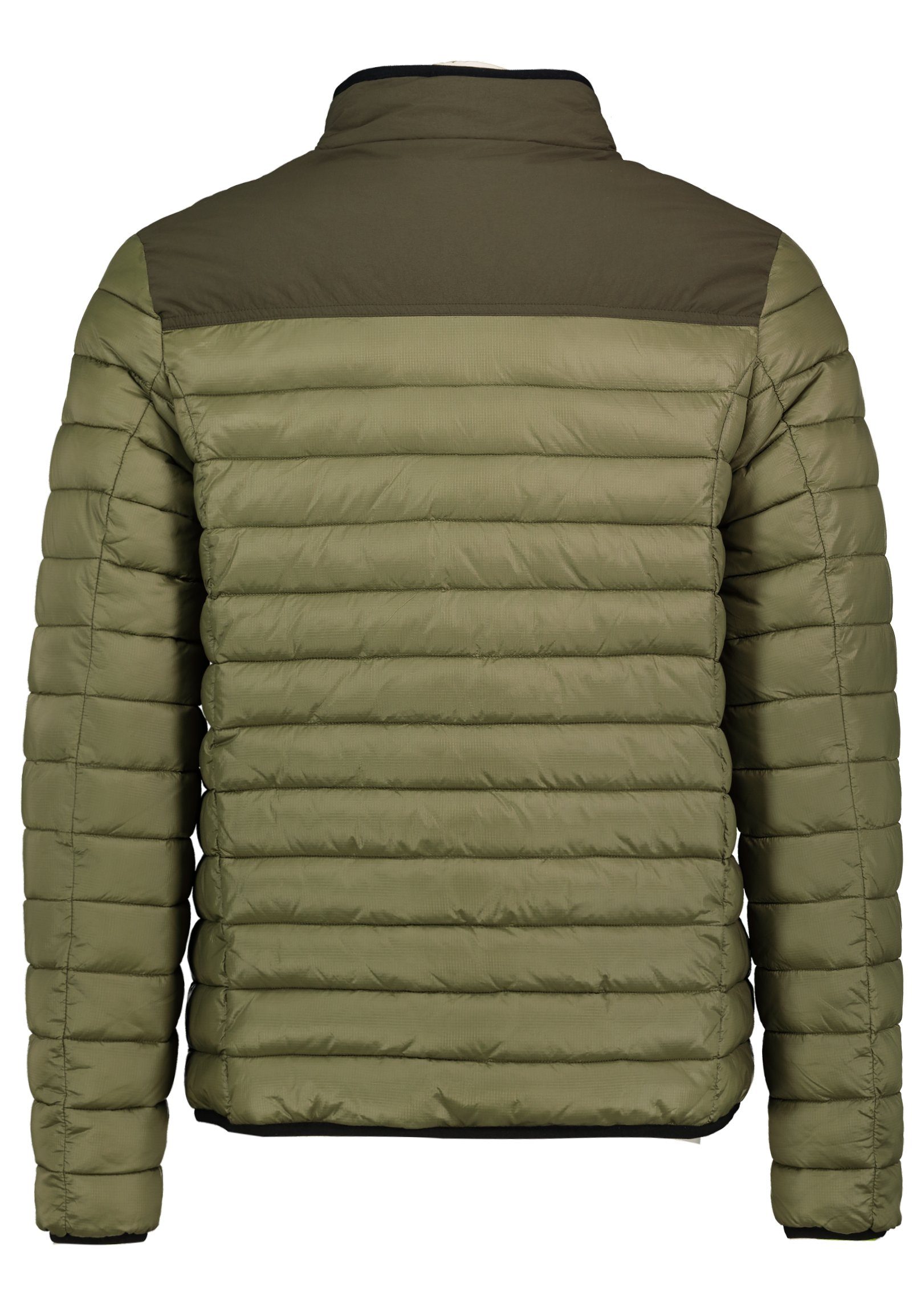 Jacke Steppjacke Kapuzenjacke Herbst Stehkragen Steppjacke Olive SUBLEVEL Winter Herren Gesteppt