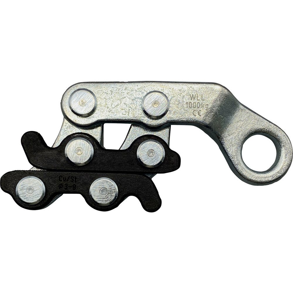 Berger & Schröter Seilklammern Berger & Schröter 12511 Seilklemme 3 mm Stahl verzinkt, brüniert 1 St