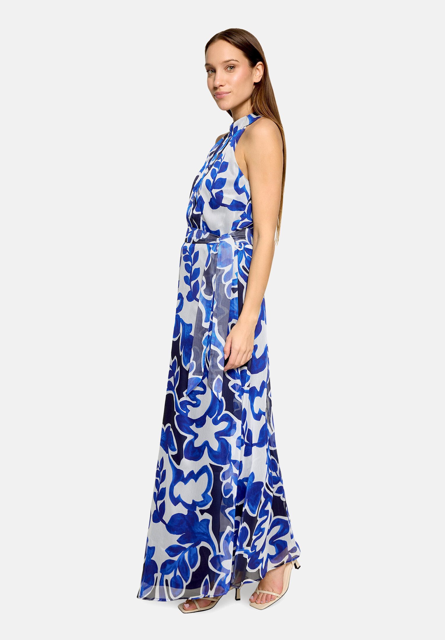 Betty&Co Chiffonkleid Damen ohne Arm