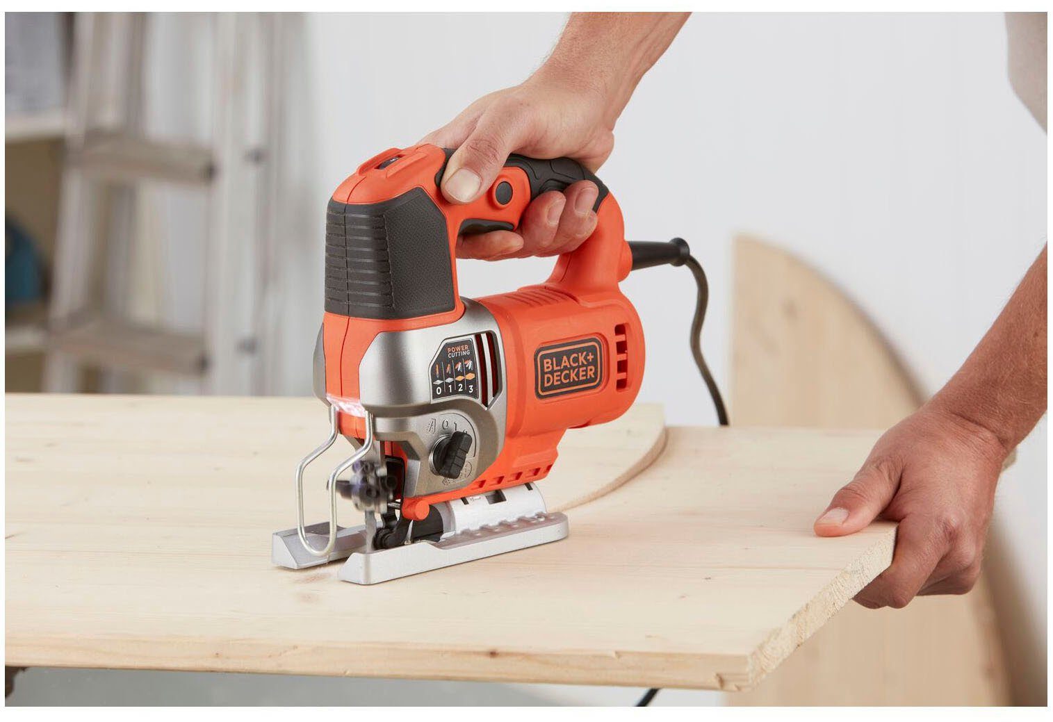 Black + Decker Pendelhubstichsäge BES610, 2-St., günstig online kaufen