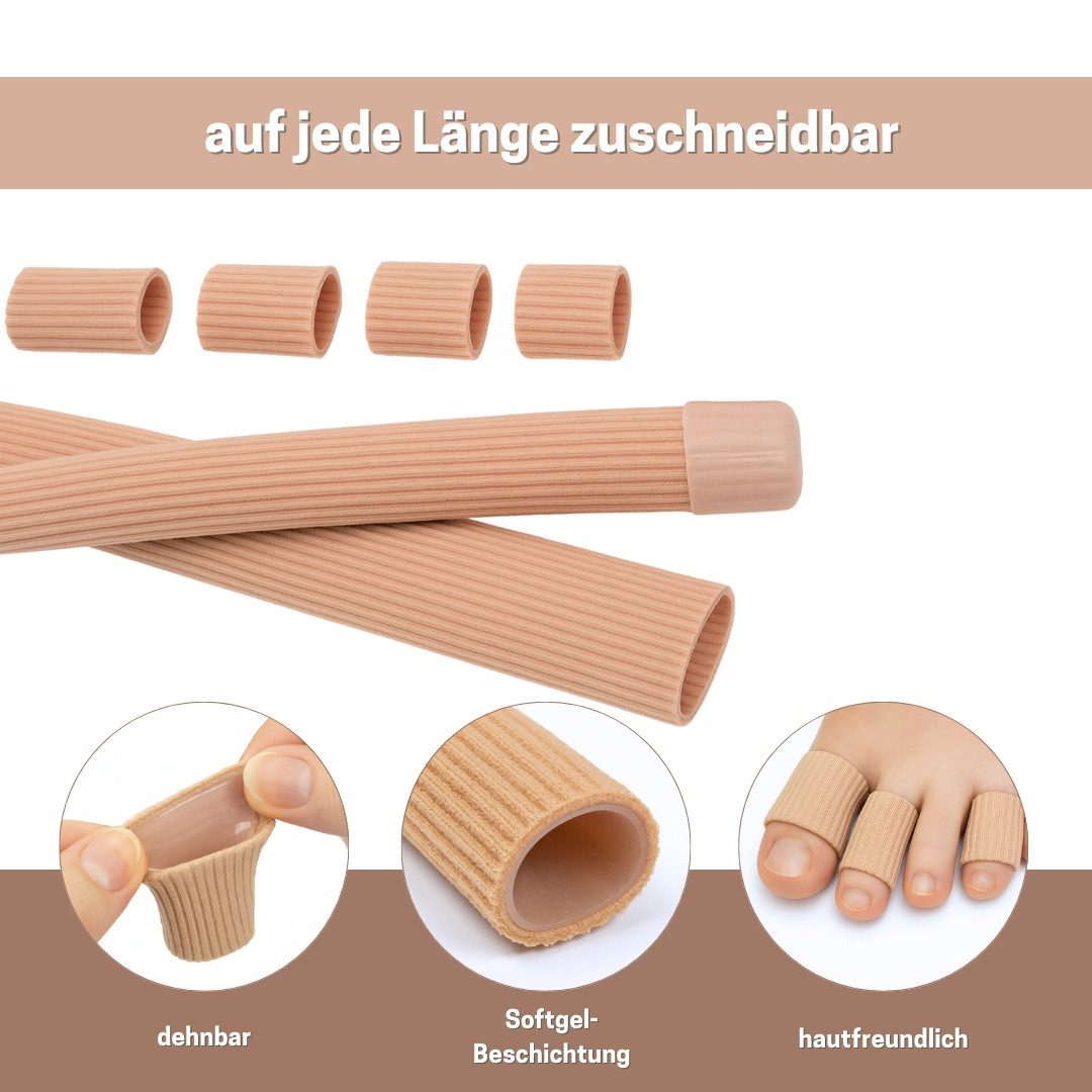Medosan Bandage Schlauchbandagen 2er-Set für Finger und Zehen