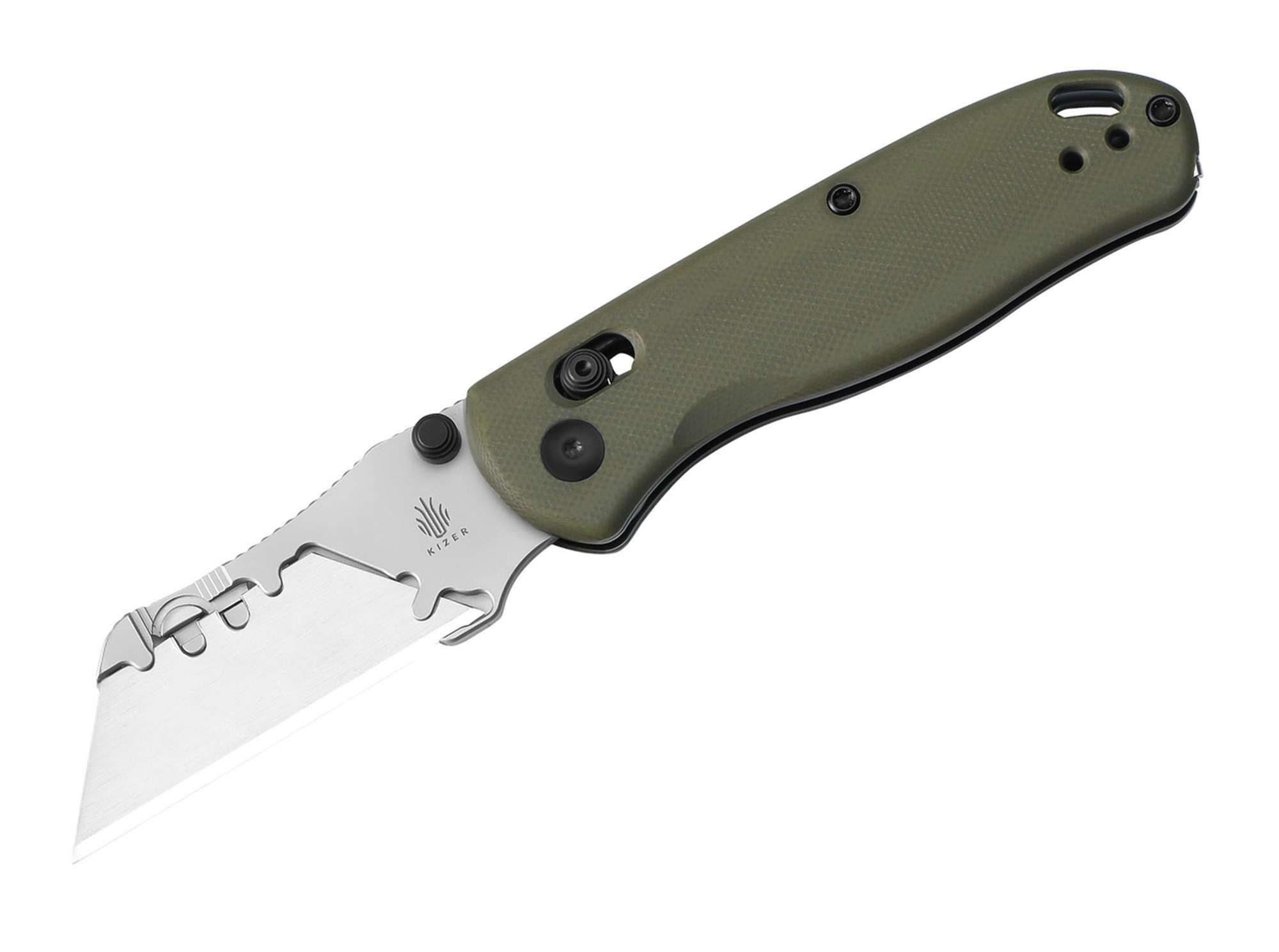 Kizer Taschenmesser Kizer Drop Bear Utility Olive Green G10