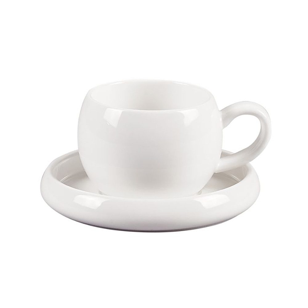 Özberk Espressotasse BONDY, 4-tlg., Porzellan, Bricard Bondy Kaffeetassen Set für 2 Personen