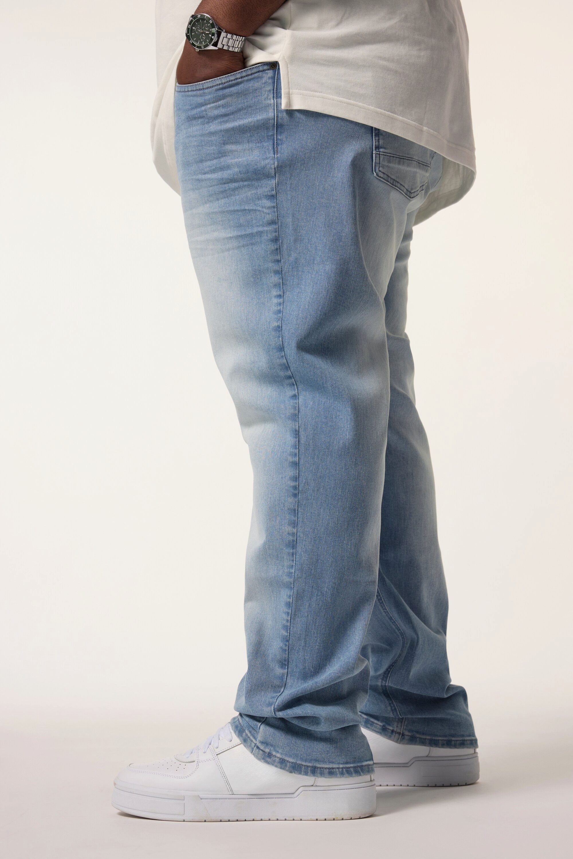 STHUGE 5-Pocket-Jeans Jeans Bauchfit Modern Straight Fit 5-Pocket – Bild 4 von 5